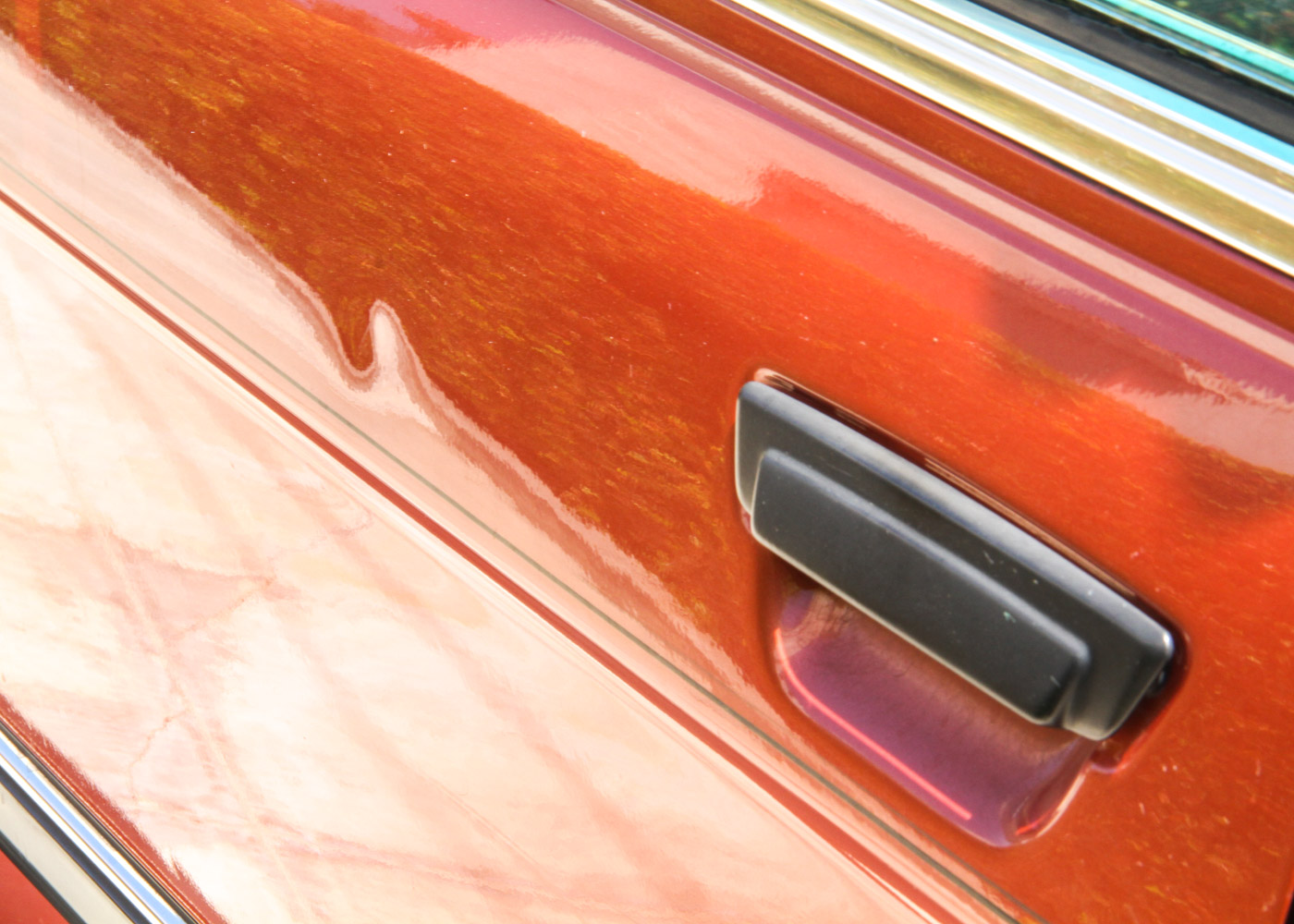 1982 BMW 528E Red Sedan