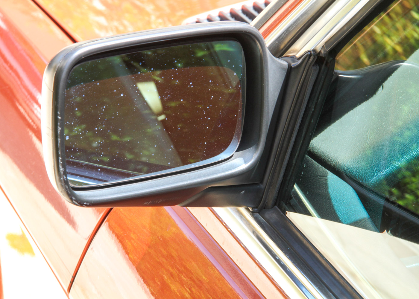 1982 BMW 528E Red Sedan