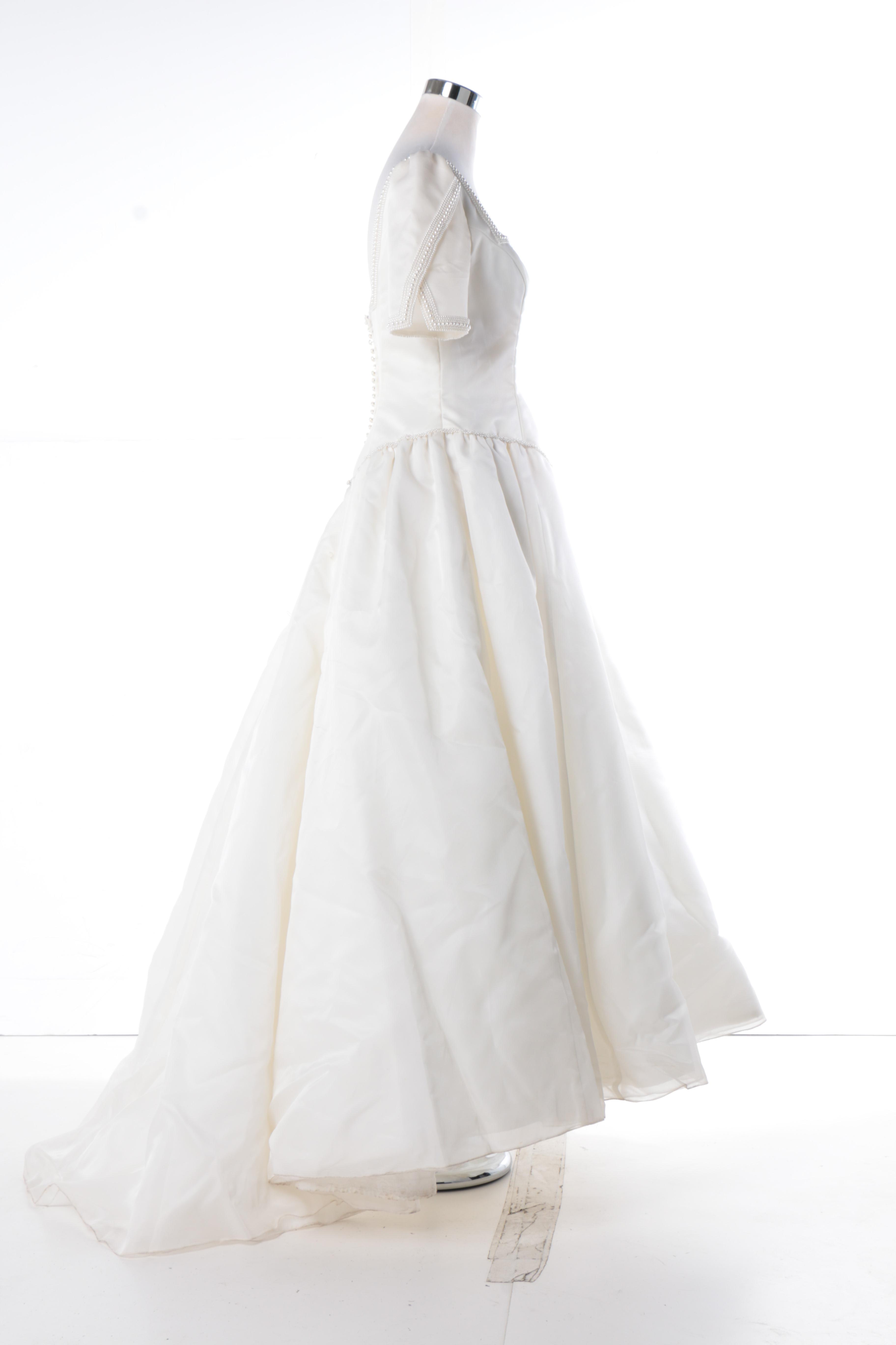 Priscilla of Boston Beaded Wedding Dress