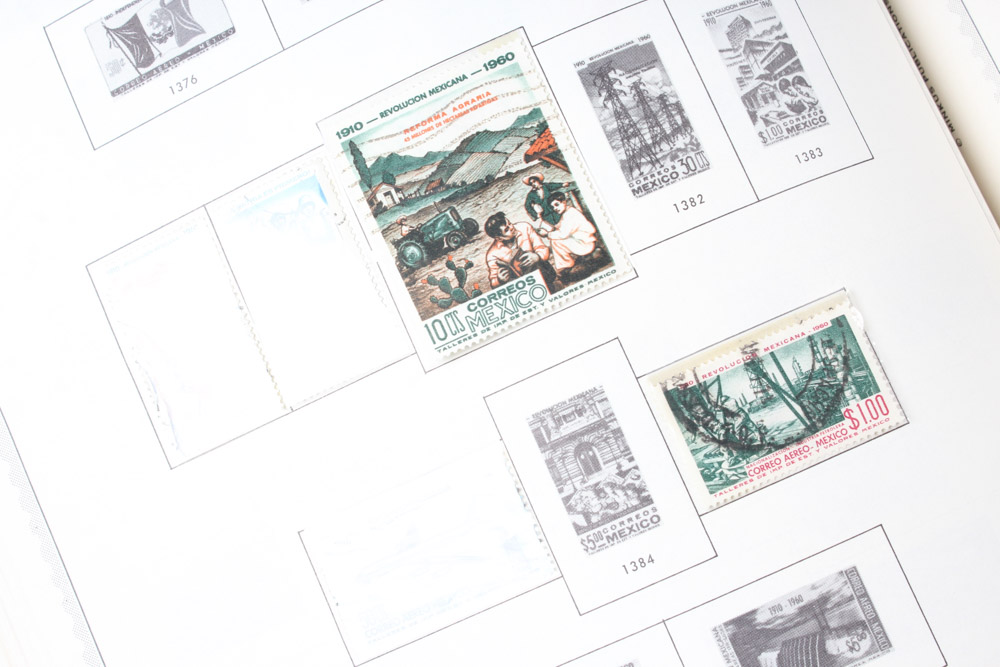 Minkus Supreme Global Stamp Albums Volumes I - V