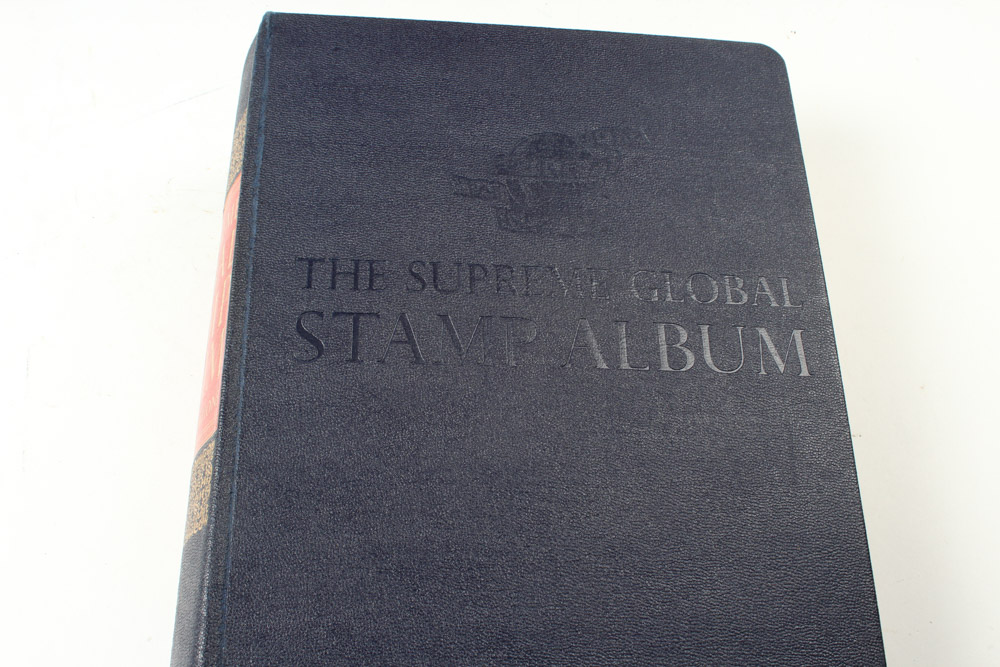 Minkus Supreme Global Stamp Albums Volumes I - V