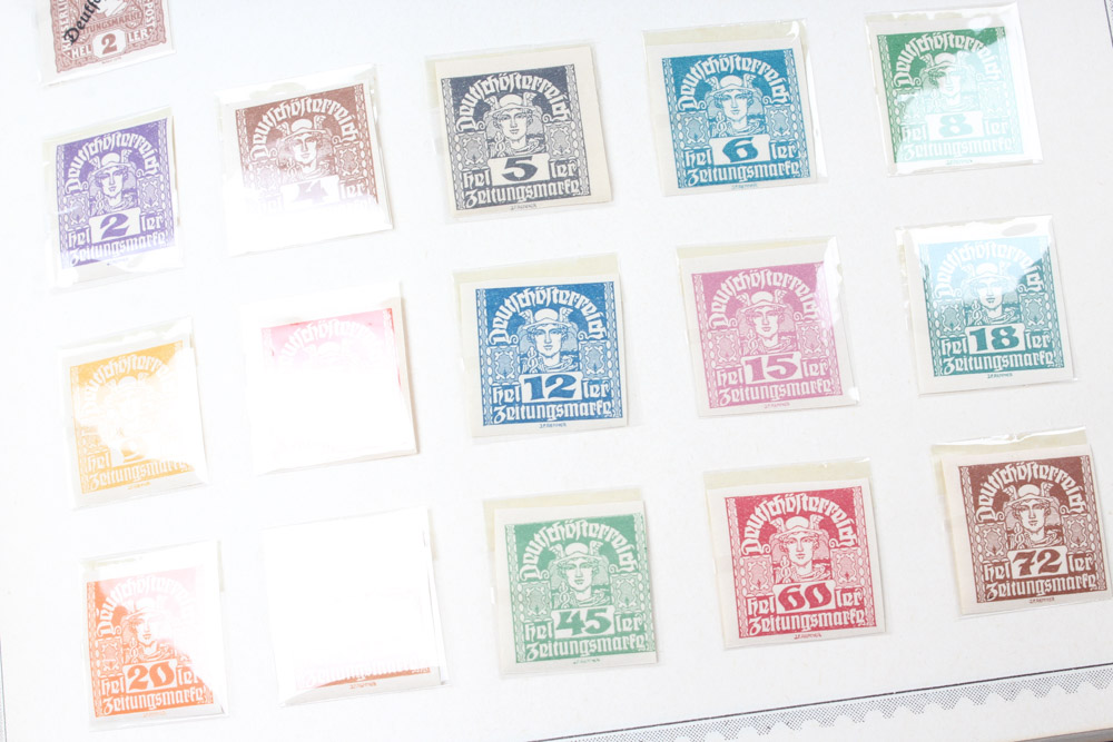 Minkus Supreme Global Stamp Albums Volumes I - V