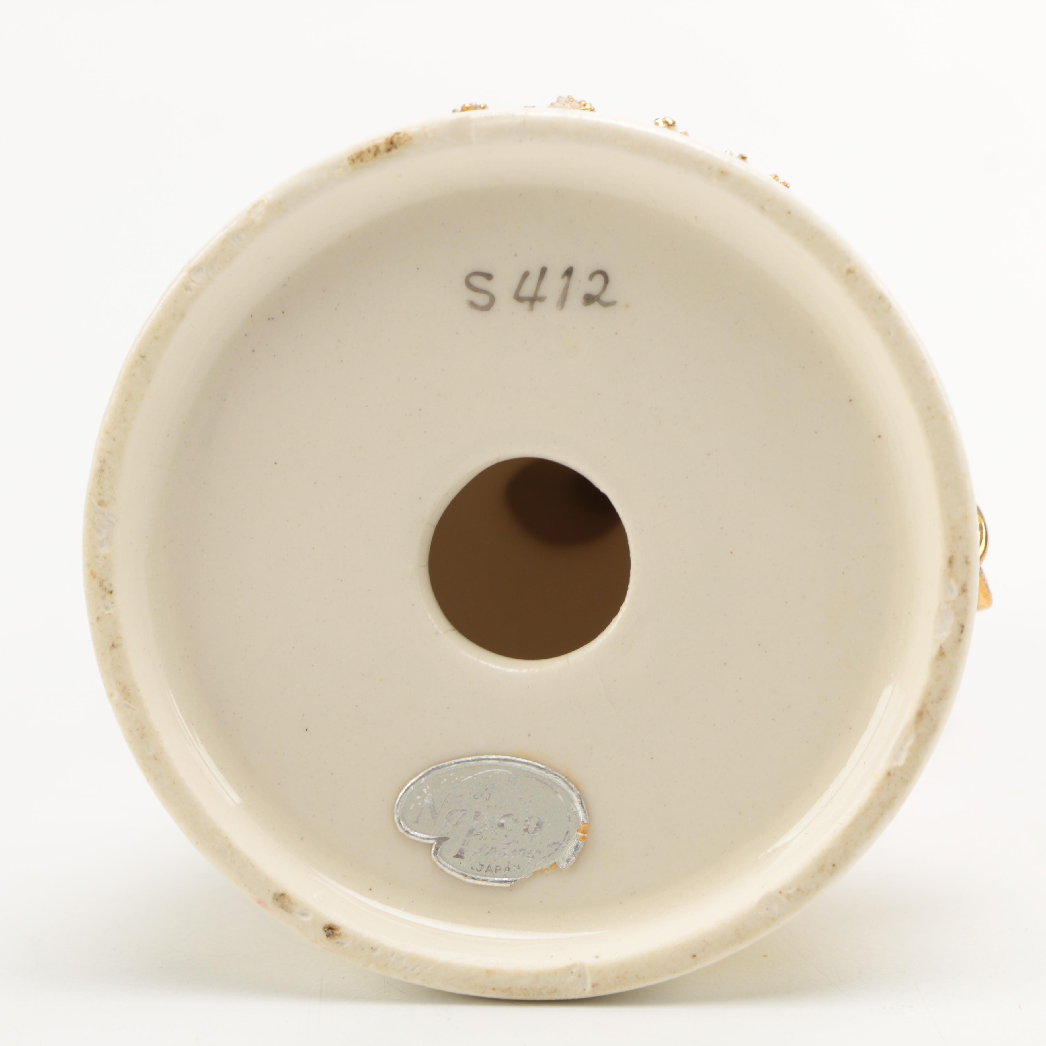 Vintage Napco Ceramic Birthday Month Angel Figurines