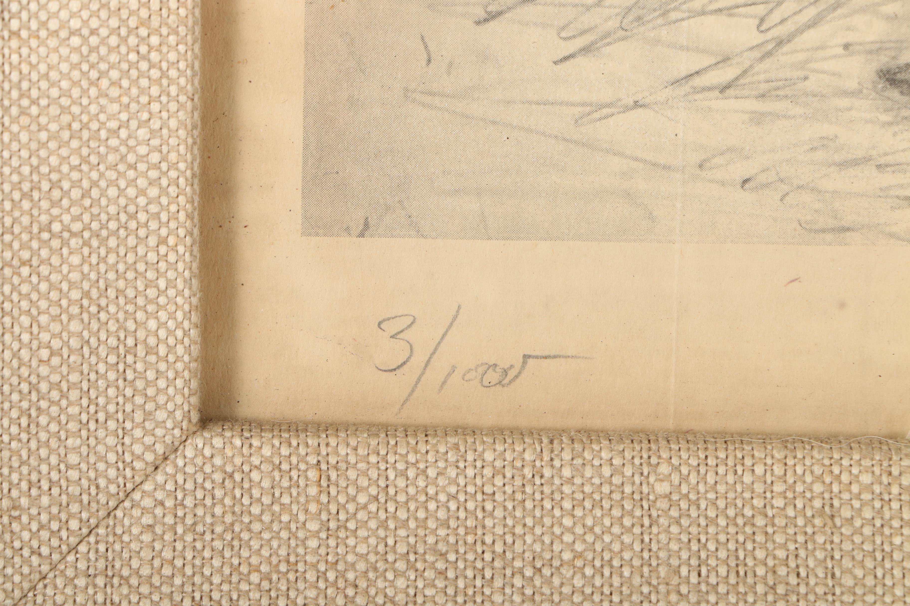 Two Limited Edition Prints Including Anne Hershenburgh