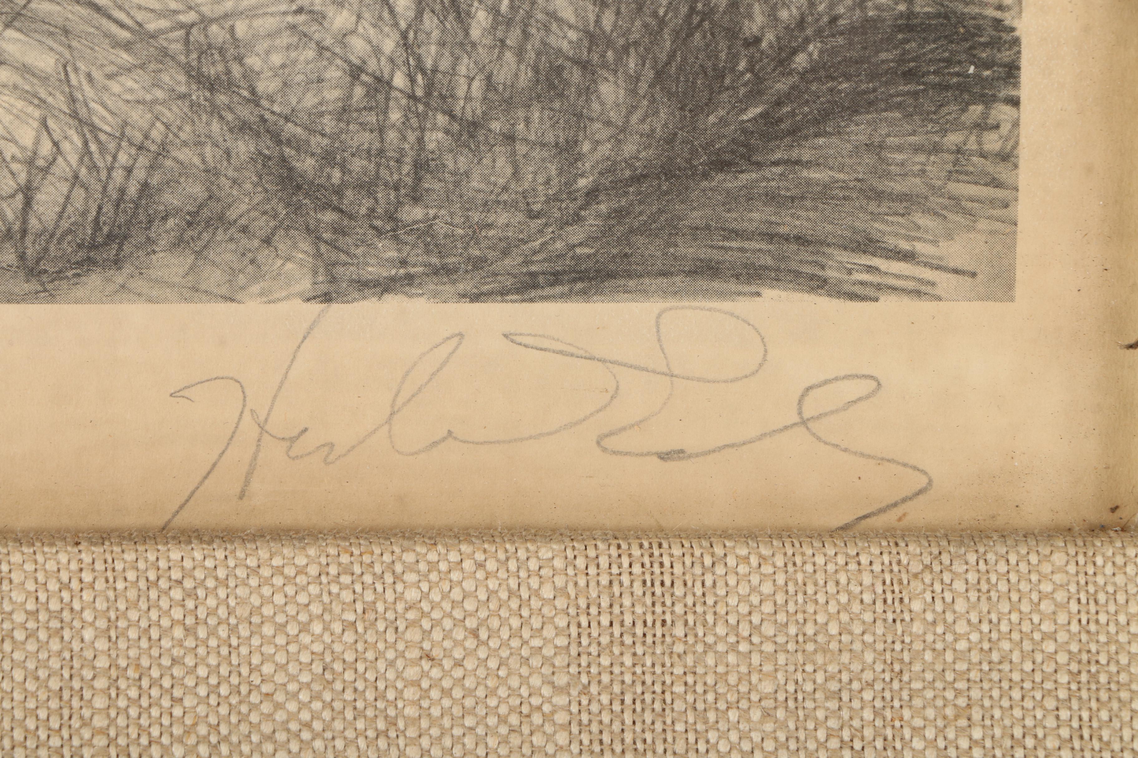 Two Limited Edition Prints Including Anne Hershenburgh