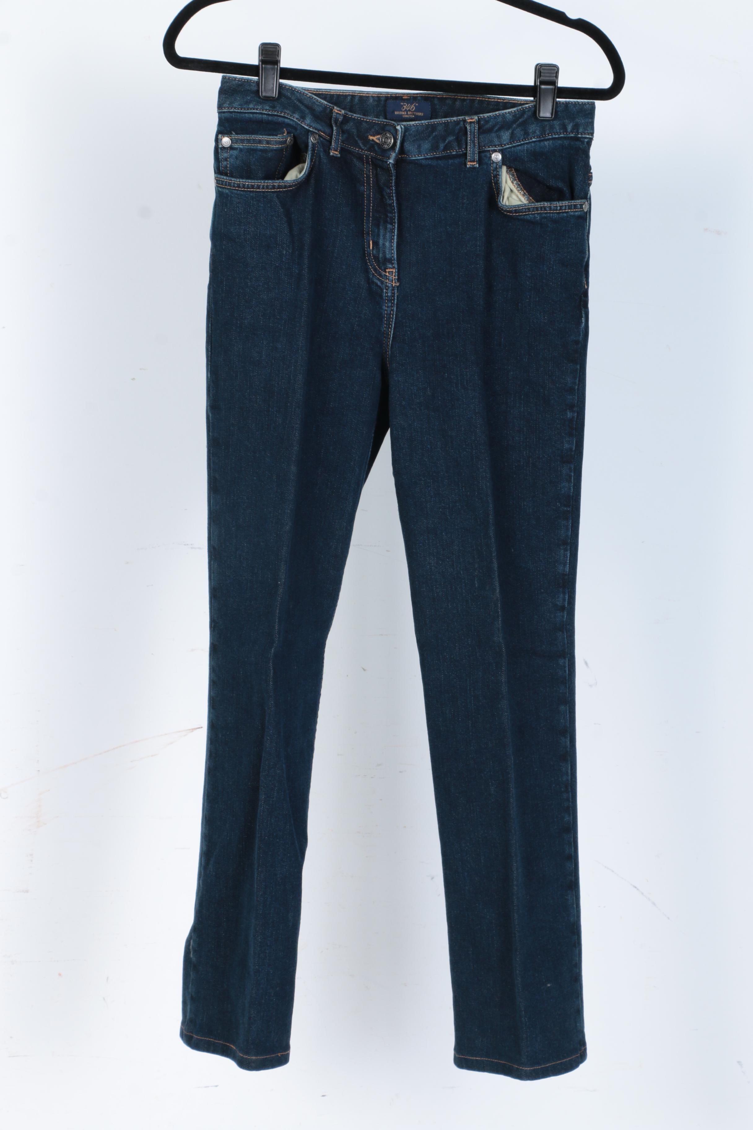 Assorted Women's Jeans Including Brooks Brothers