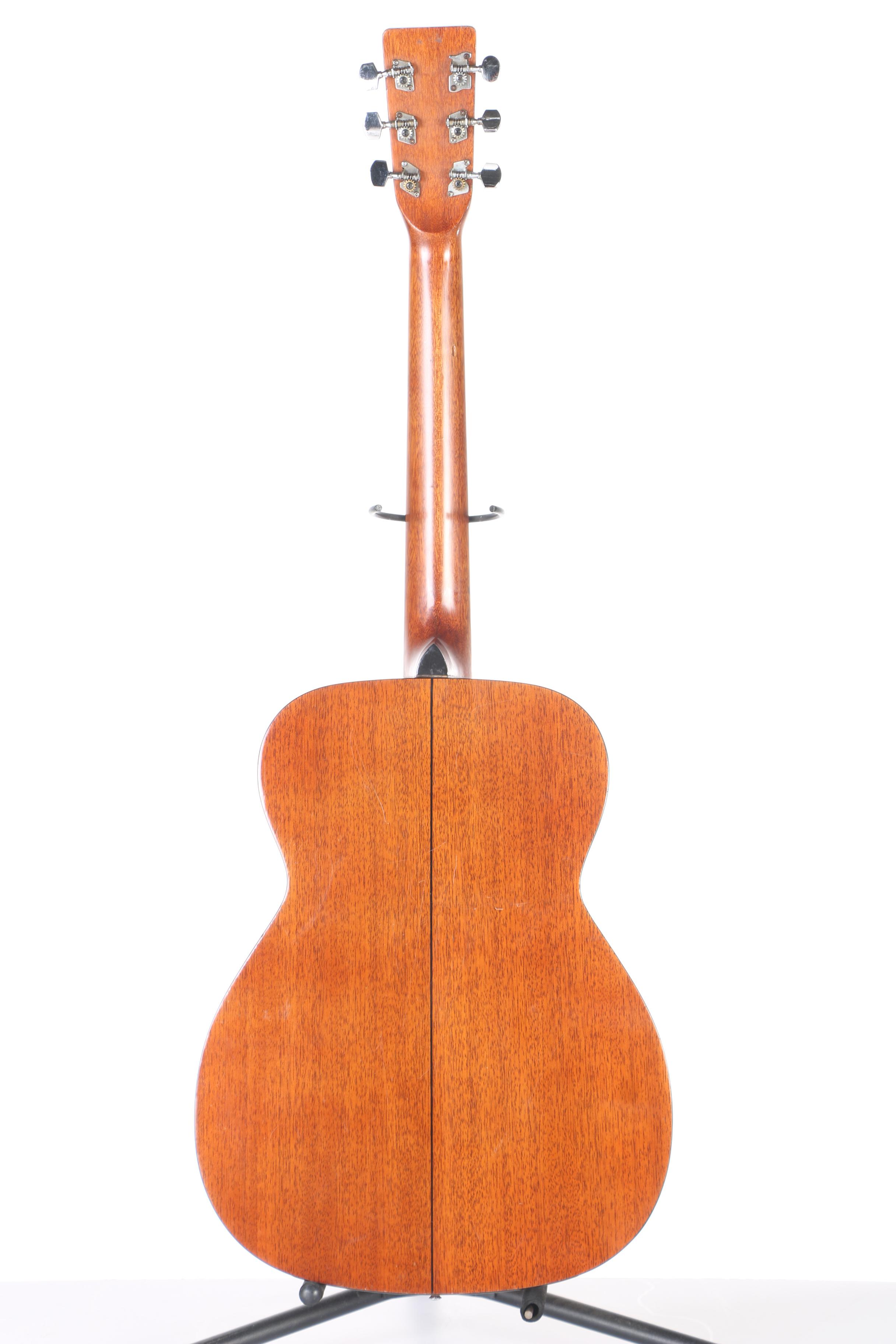 Vintage Sigma Dreadnought Style Acoustic Guitar and Case