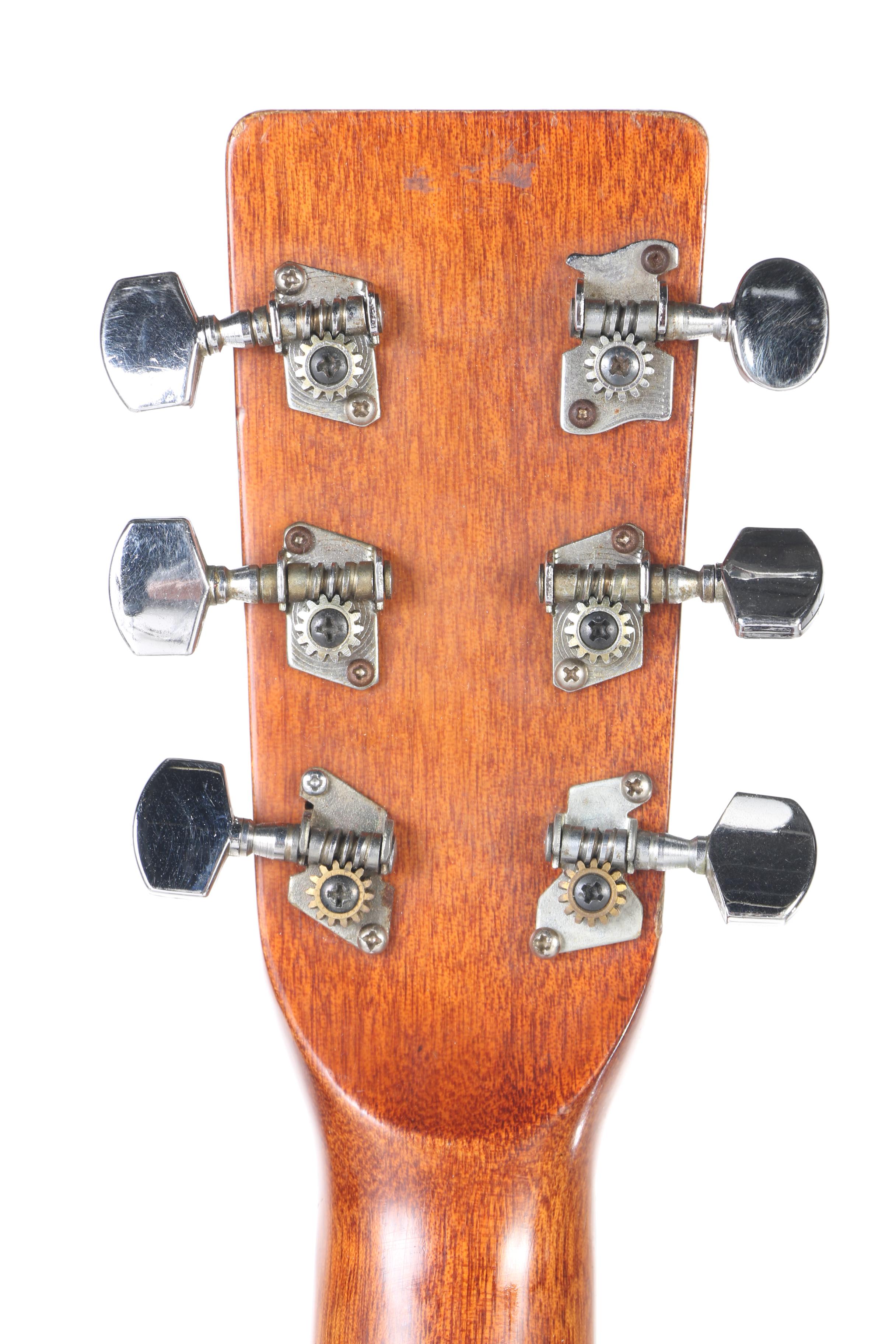 Vintage Sigma Dreadnought Style Acoustic Guitar and Case