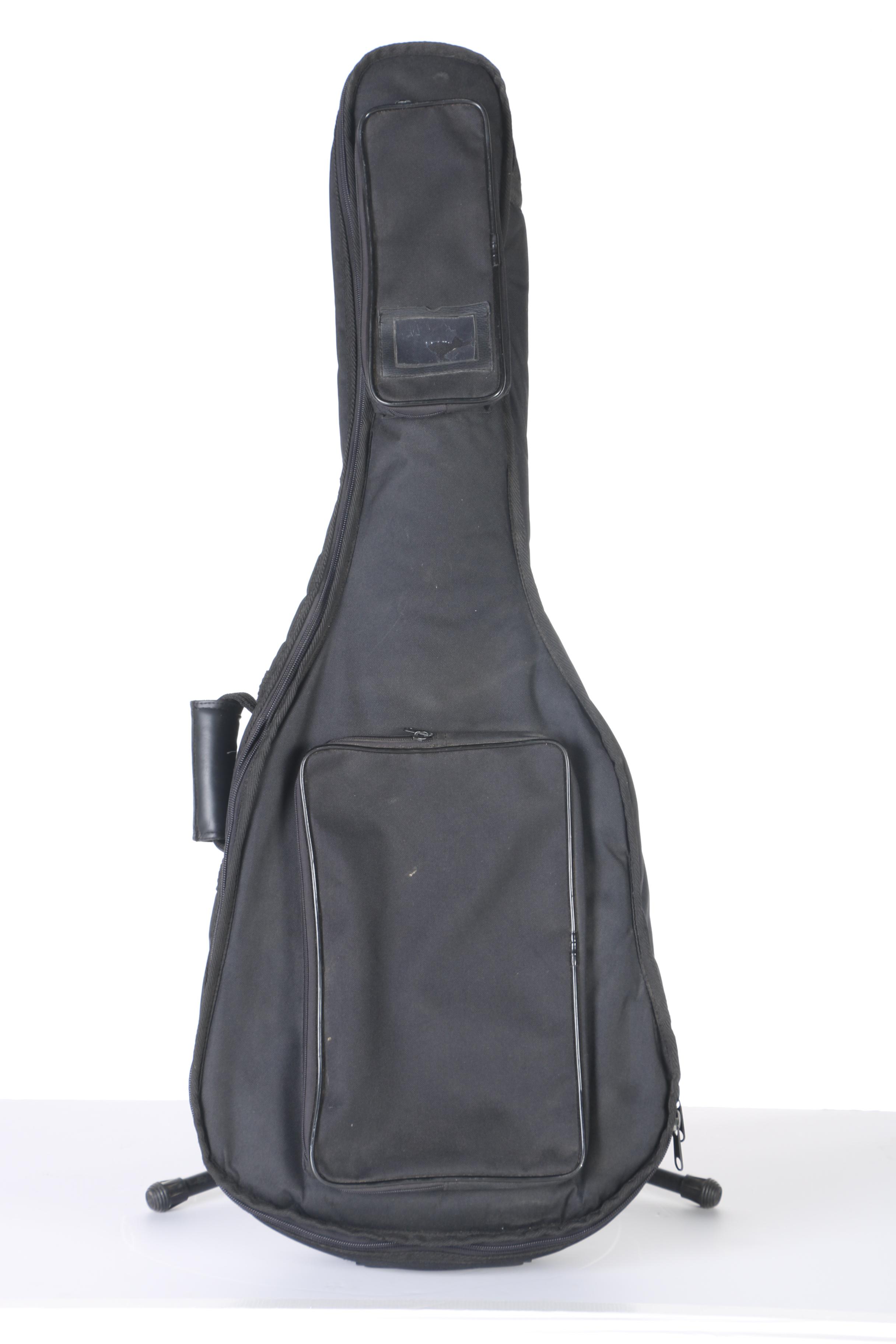 Vintage Sigma Dreadnought Style Acoustic Guitar and Case