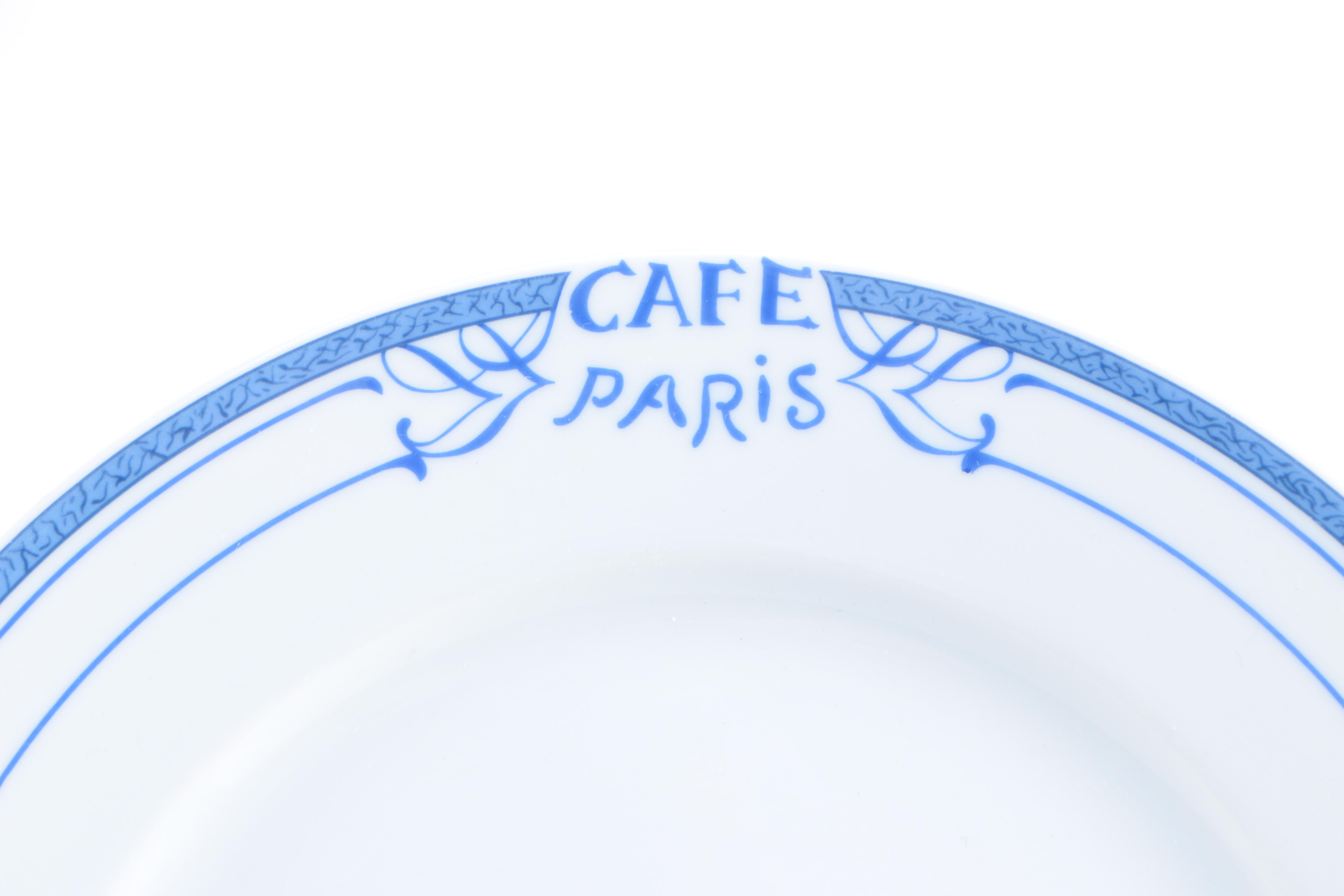 Les Résidences de Bernardaud "Café Paris" Dinner Plates