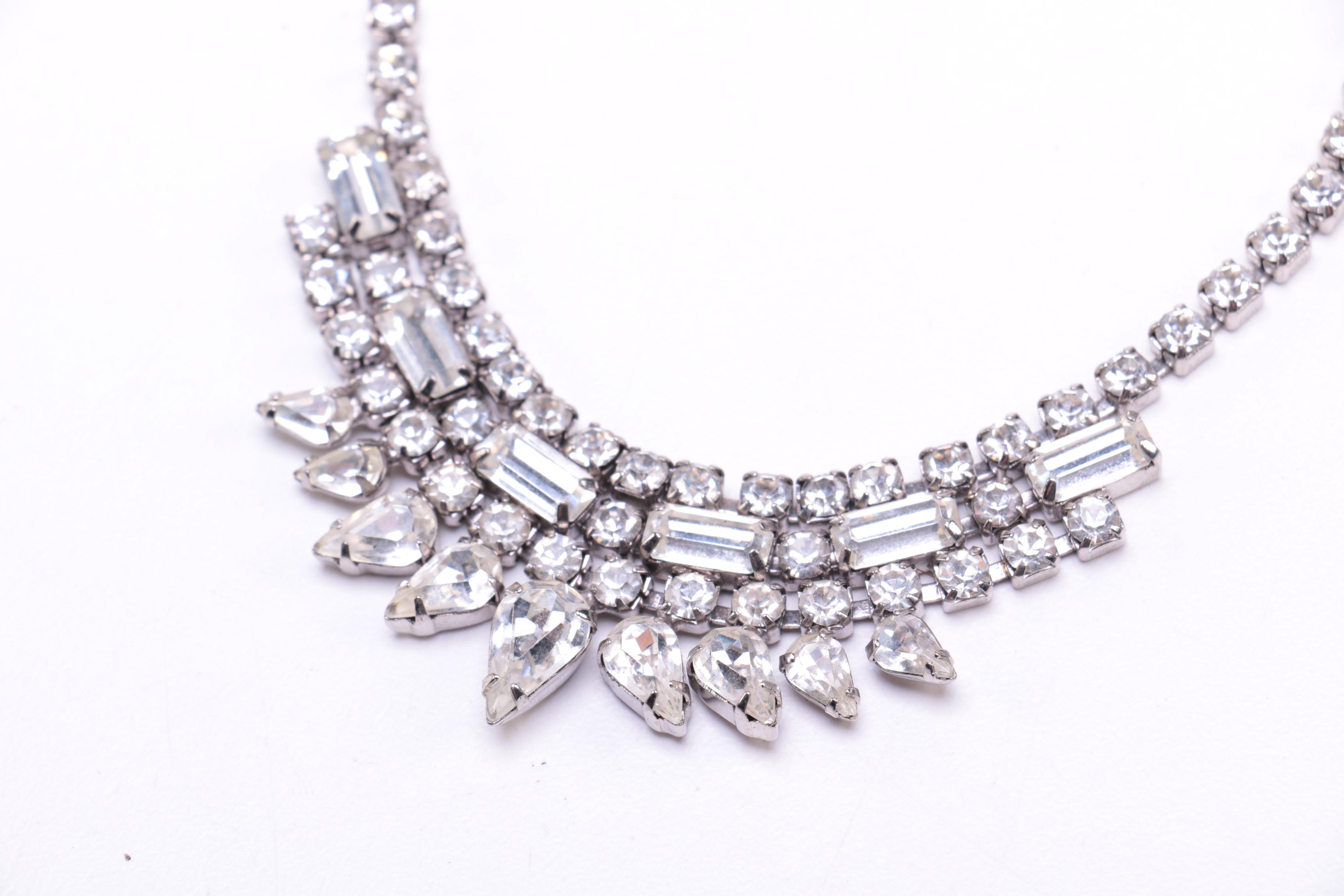 Vintage Costume Jewelry Featuring Weiss and Bakelite