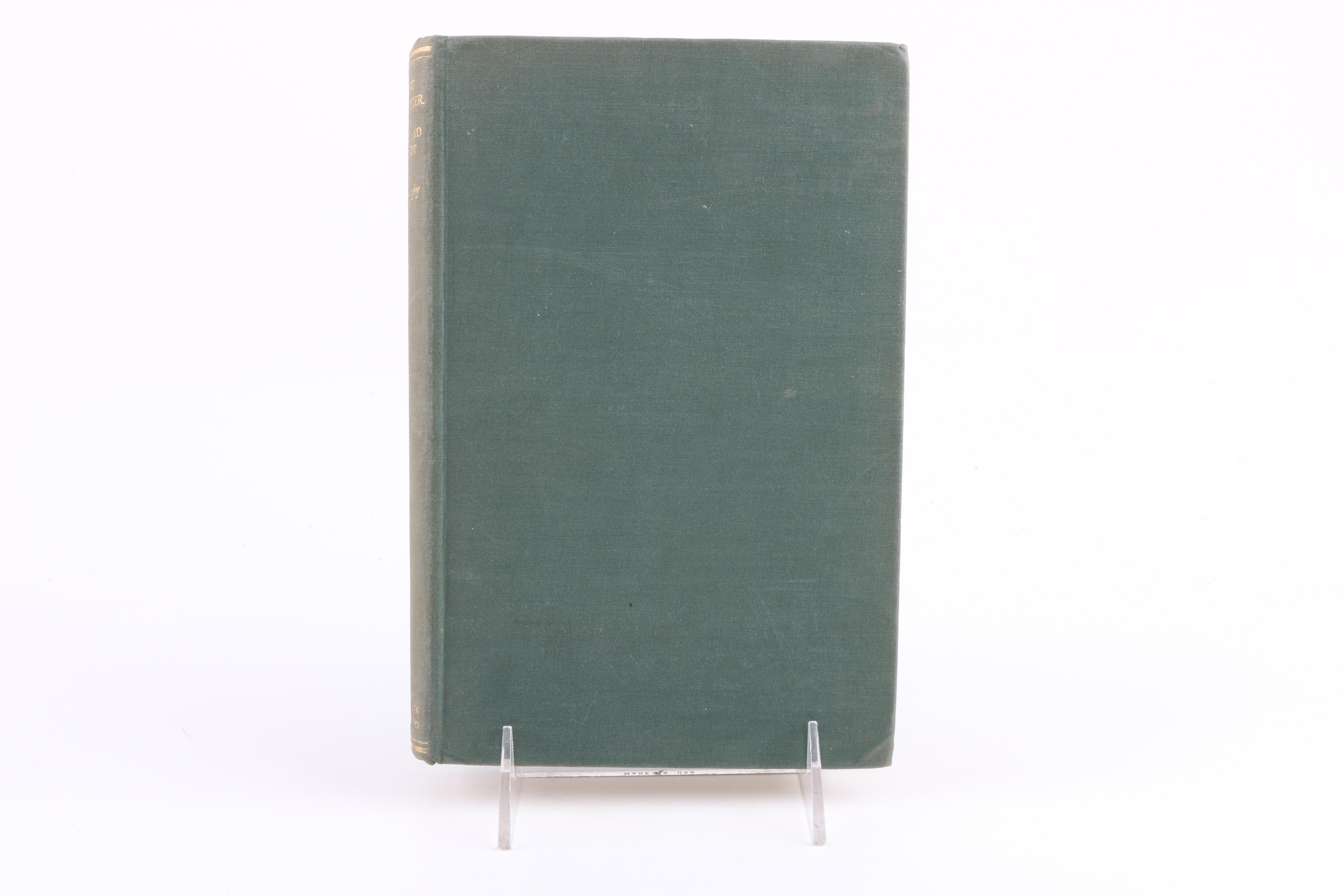 Albert Schweitzer Signed Copy "My Life & Thought: An Autobiography"