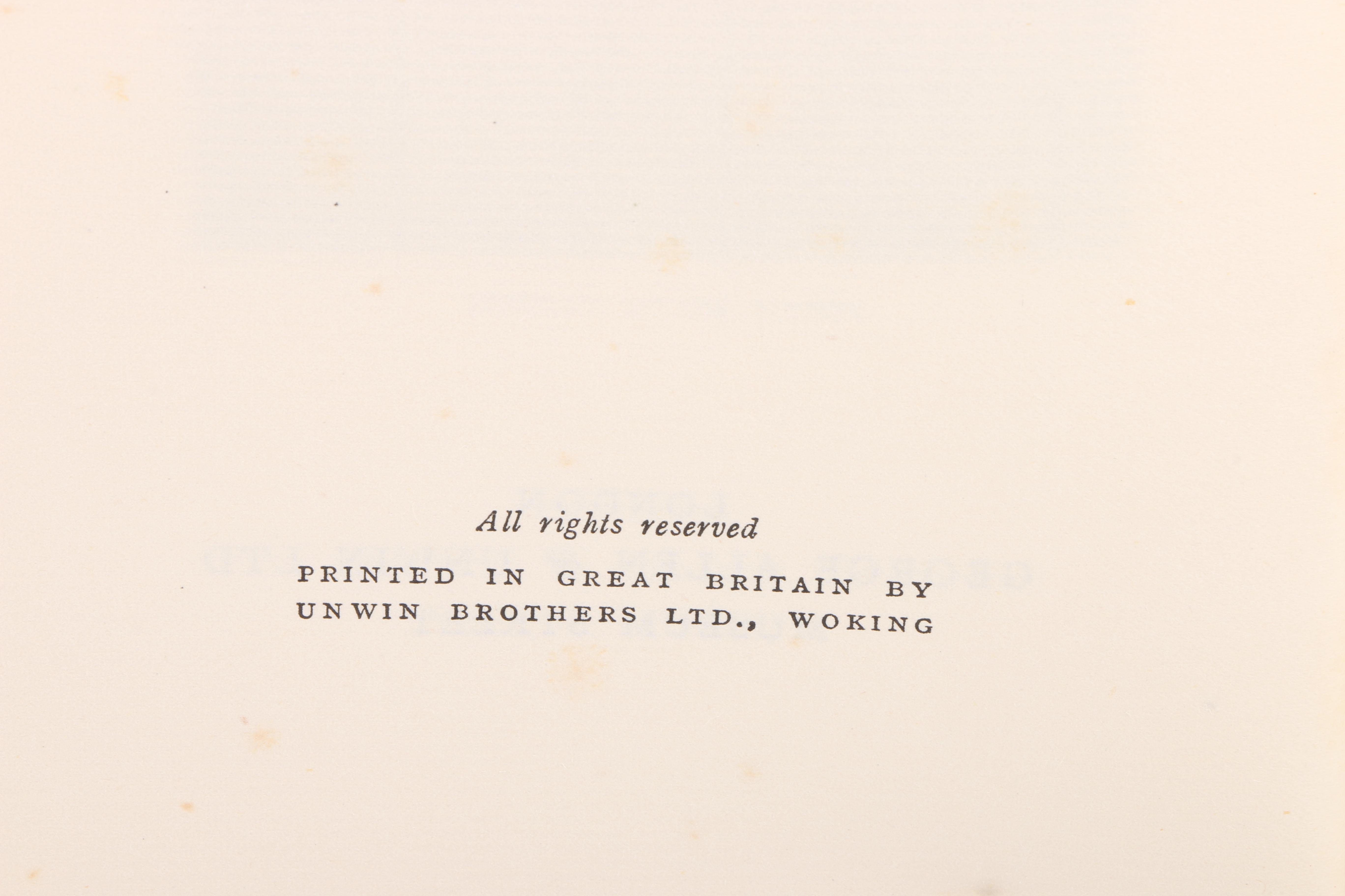 Albert Schweitzer Signed Copy "My Life & Thought: An Autobiography"