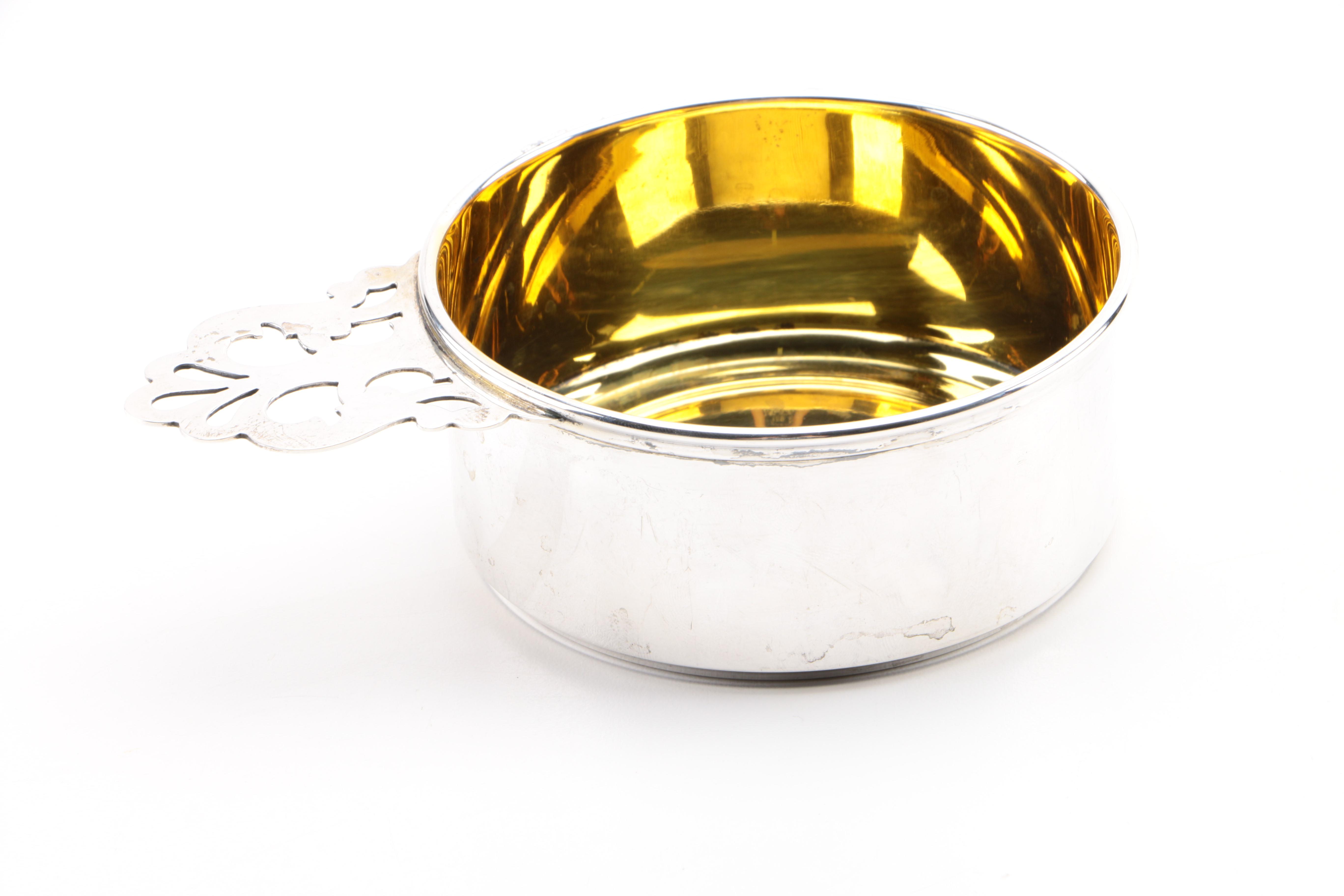 R. Blackinton & Co. and Lunt Sterling Silver Porringers