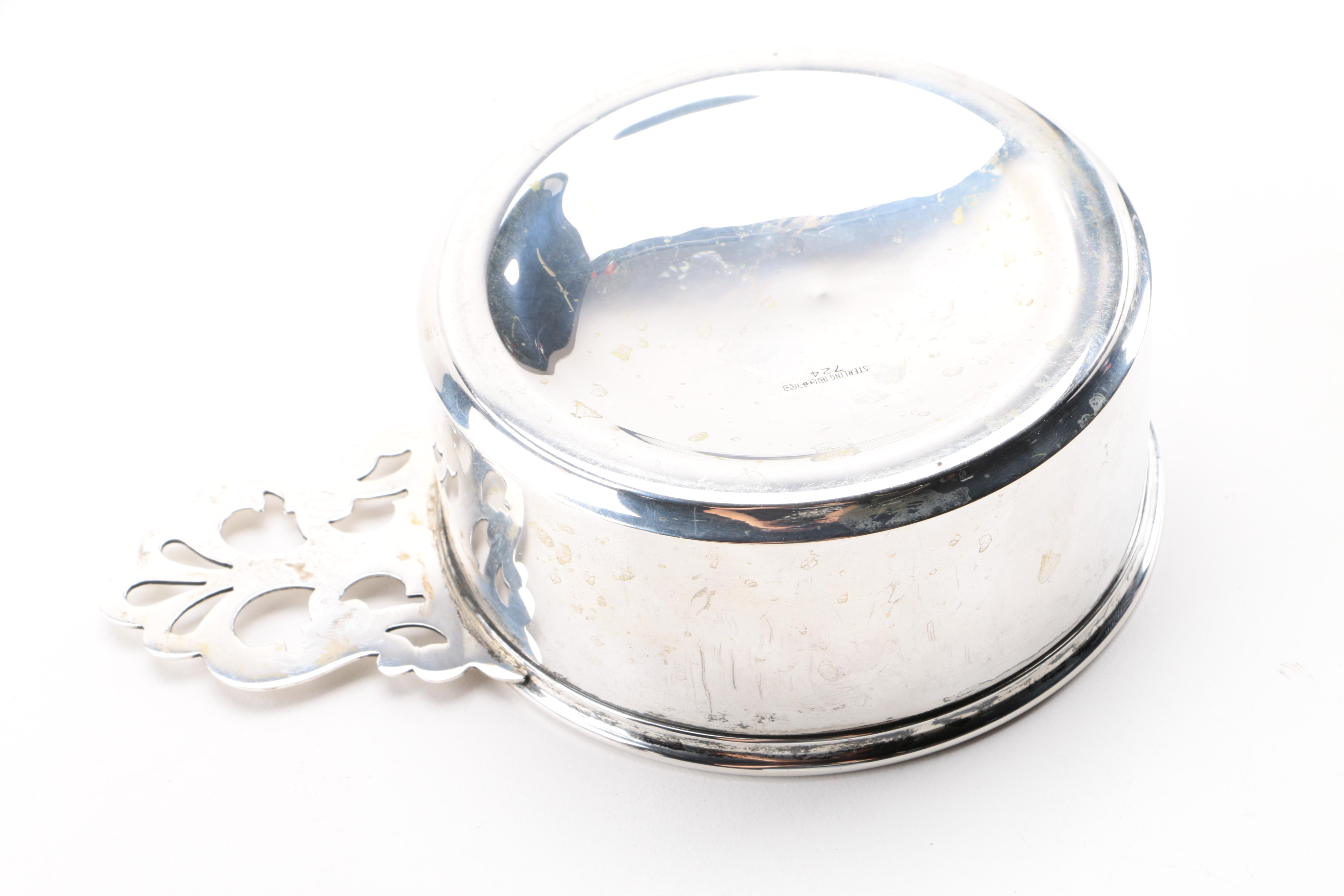 R. Blackinton & Co. and Lunt Sterling Silver Porringers