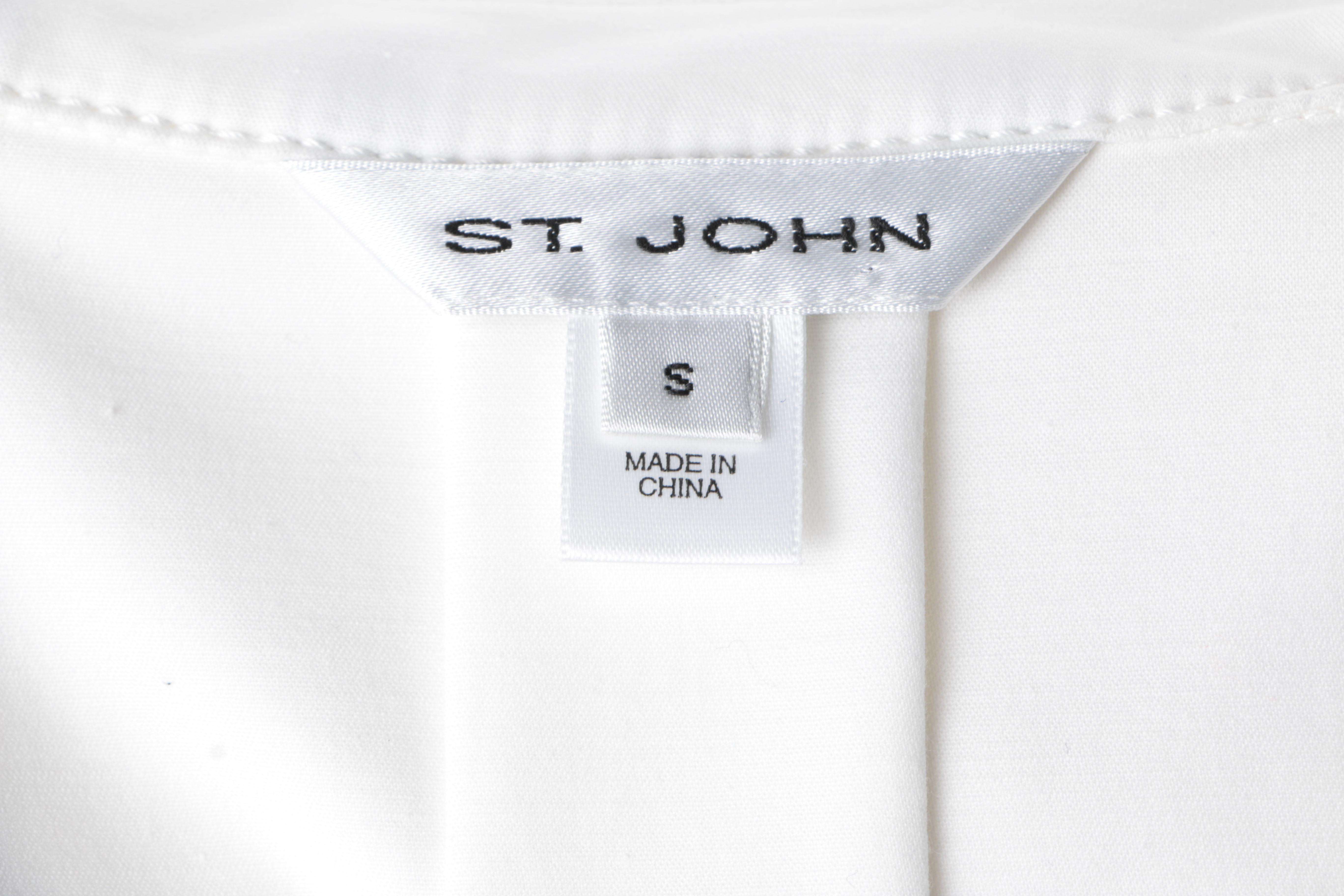 St. John Women's White Jackets