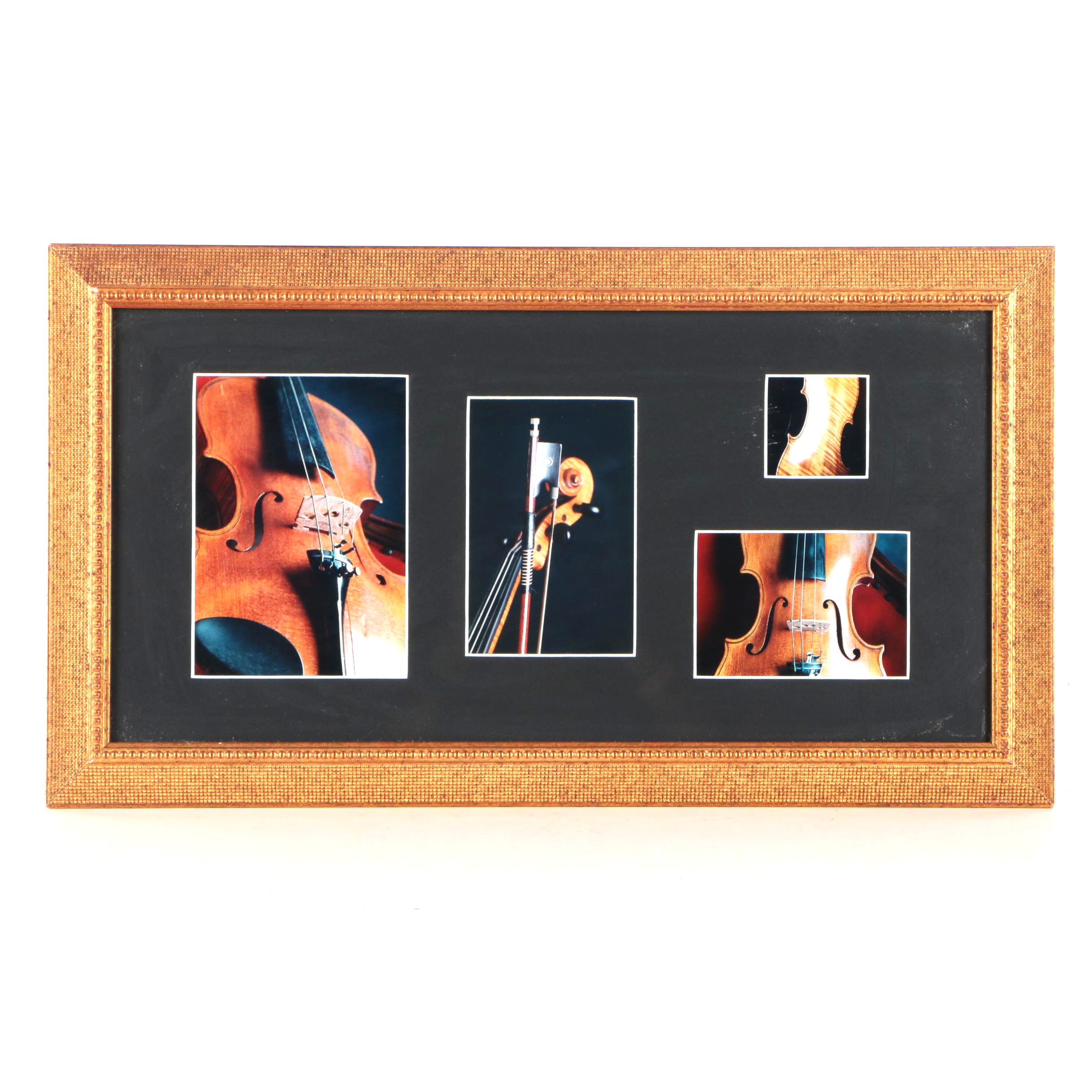Color Photographs of a Violin