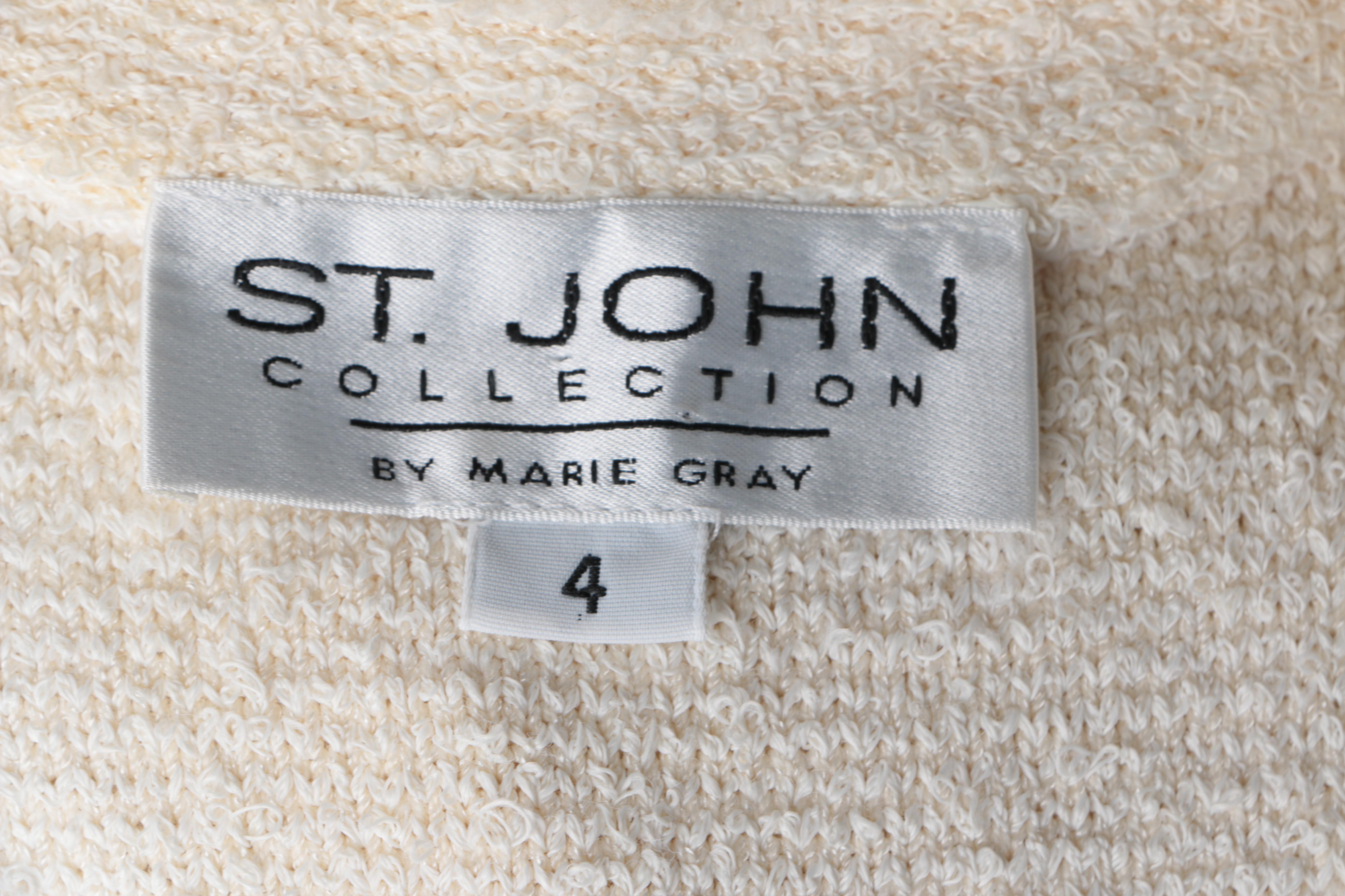 St. John Women's White Jackets