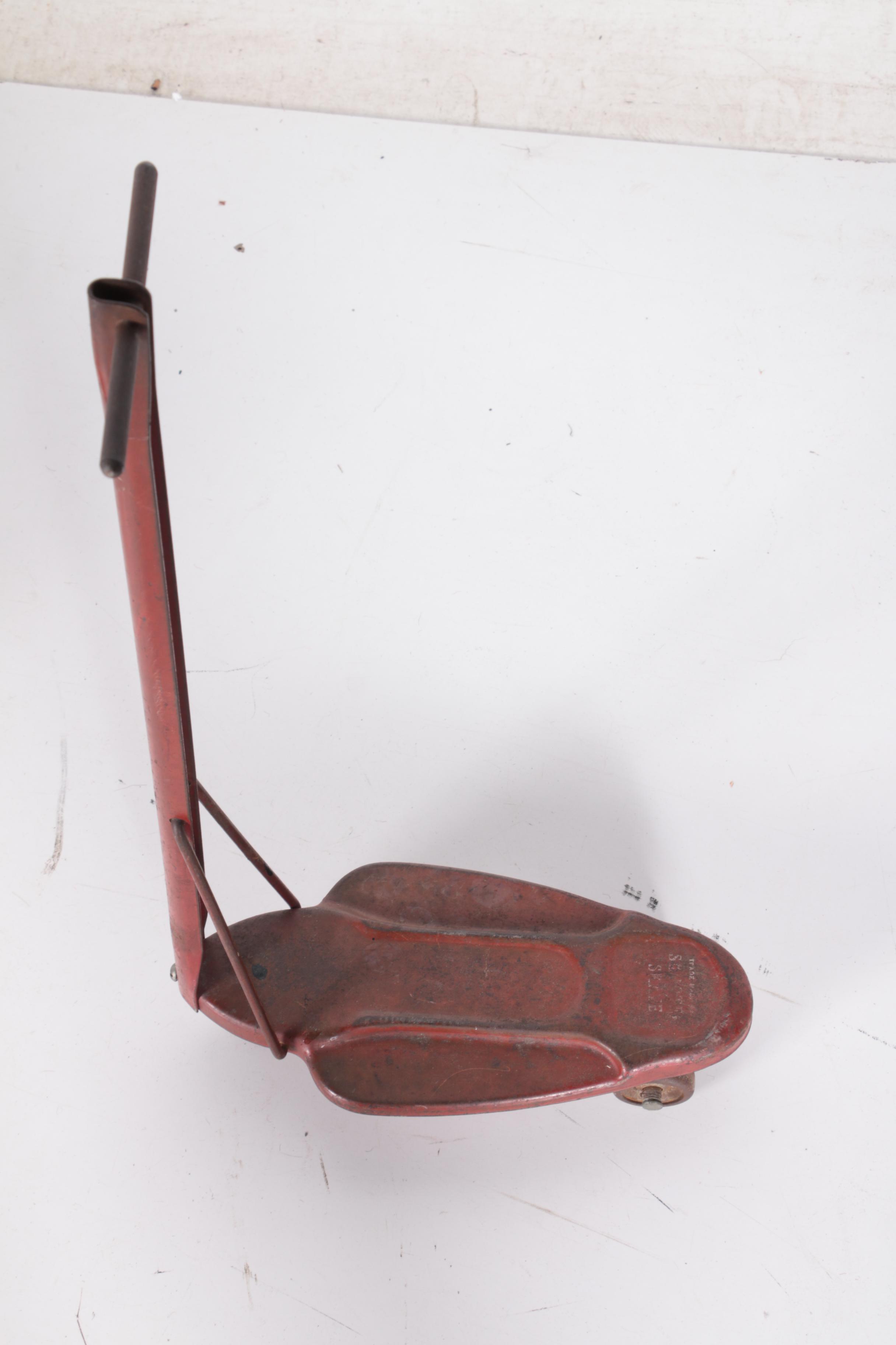 Vintage Kick Scooter and Tricycle