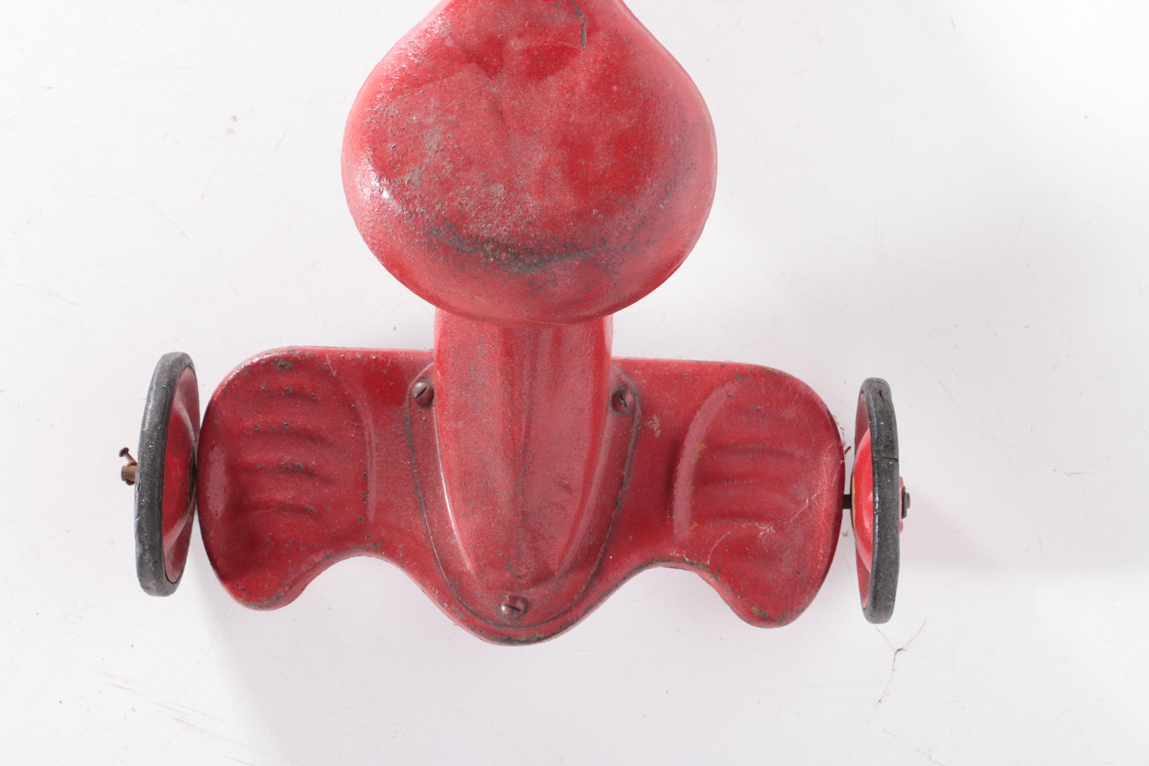 Vintage Kick Scooter and Tricycle