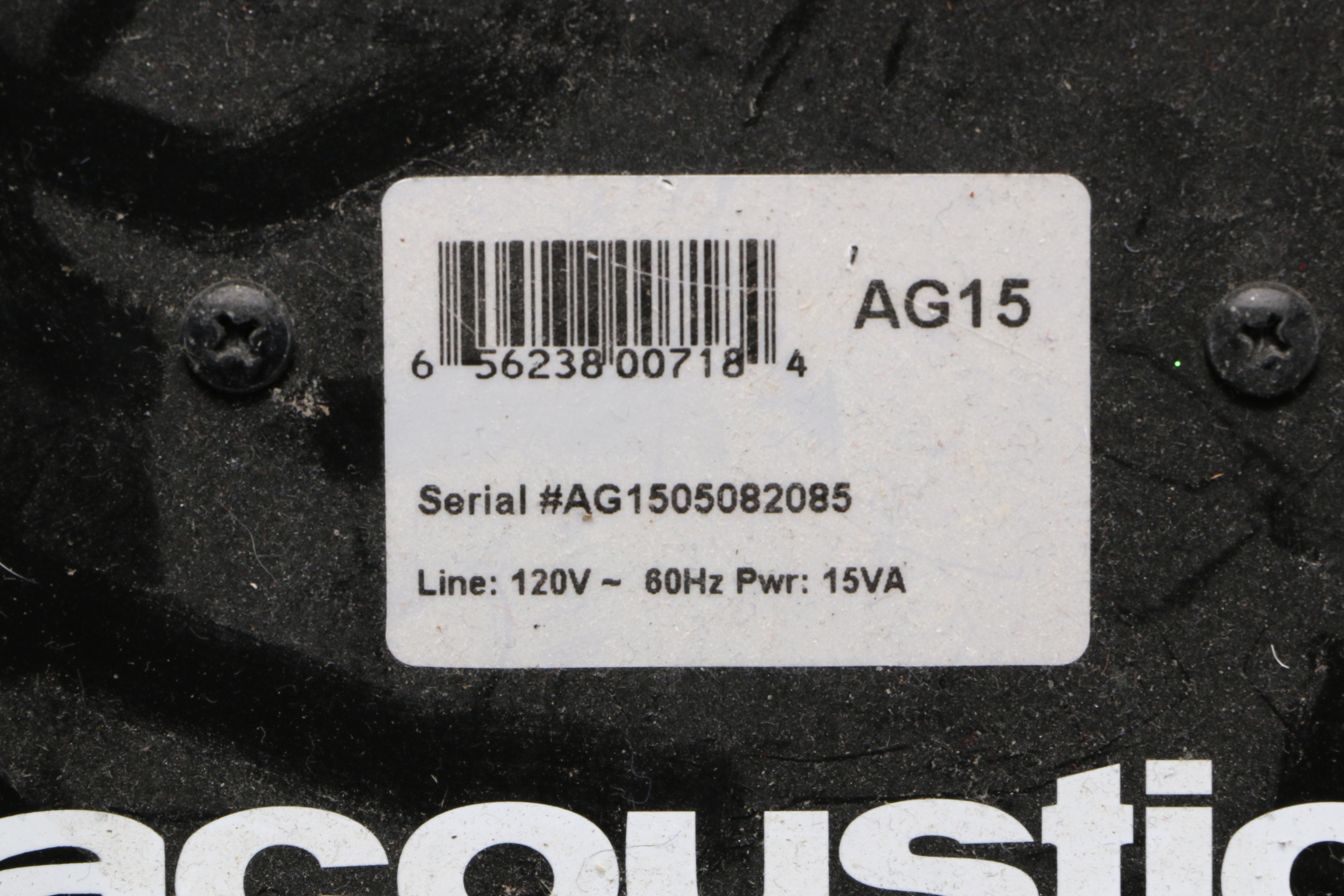 Acoustic AG15 Monitor Amplifier