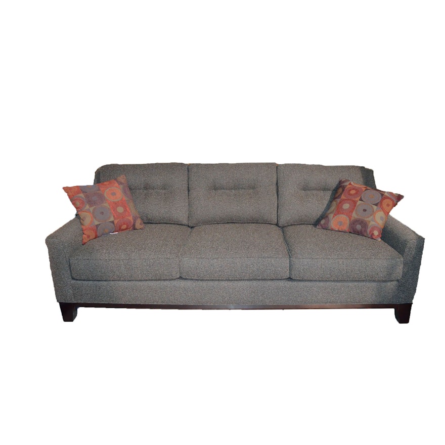 Gray Tweed Sofa by Cindy Crawford Home