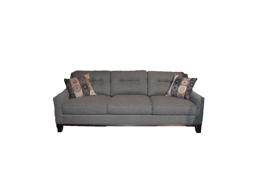 Gray Tweed Sofa by Cindy Crawford Home