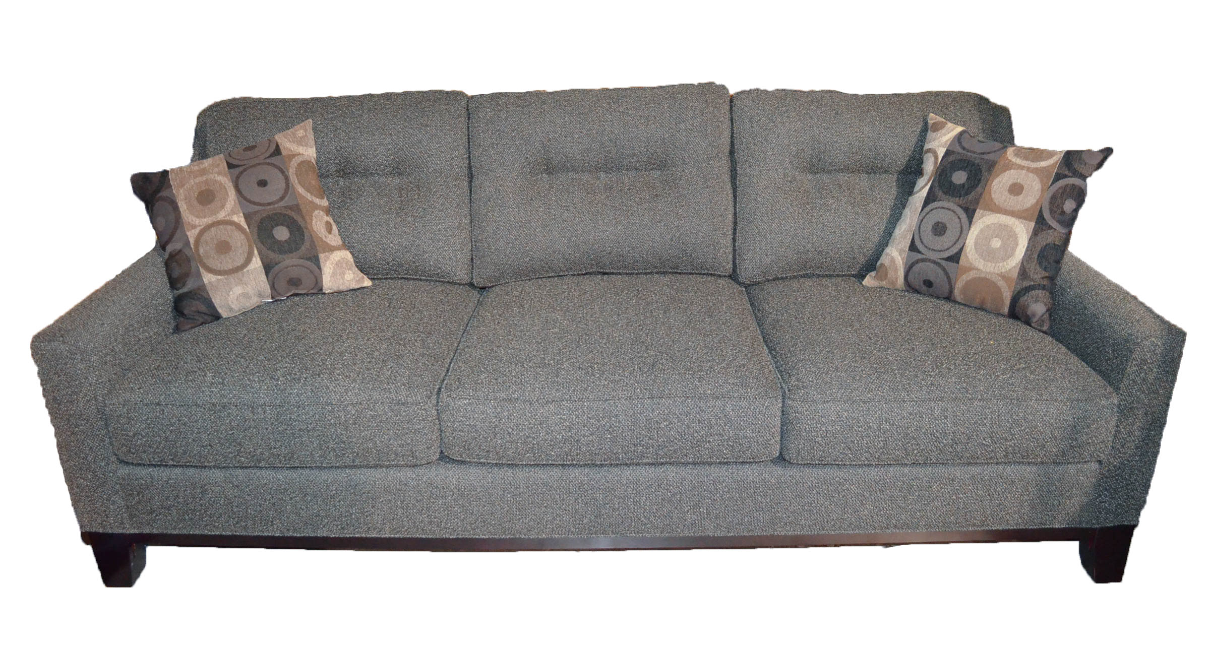 Gray Tweed Sofa by Cindy Crawford Home