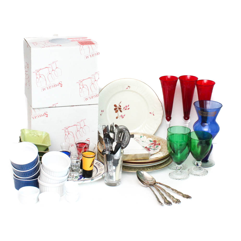 Barware and Tableware Assortment