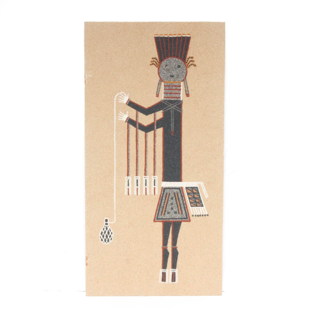 Original Navajo Sand Painting "The Water Sprinkler"