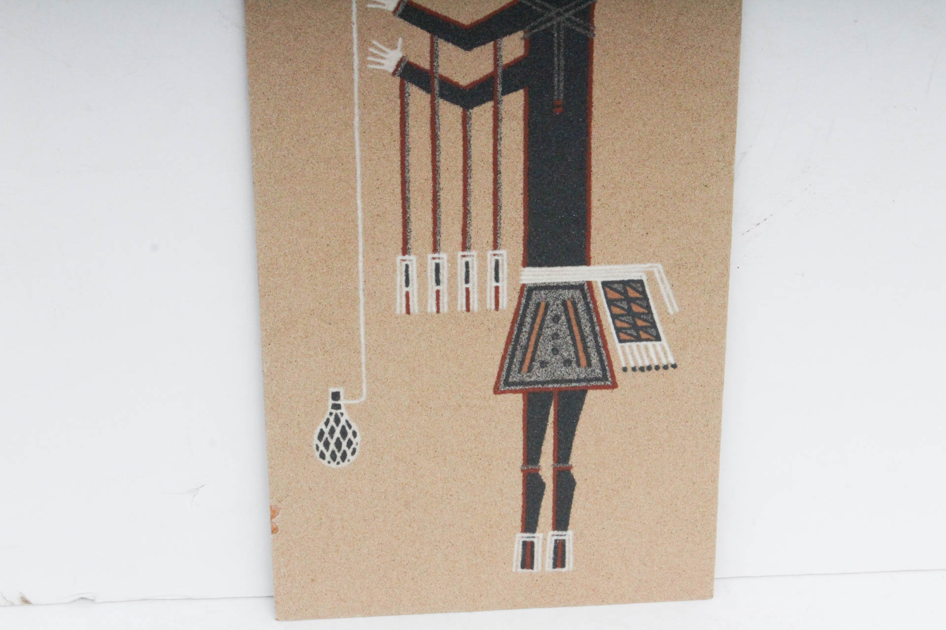 Original Navajo Sand Painting "The Water Sprinkler"