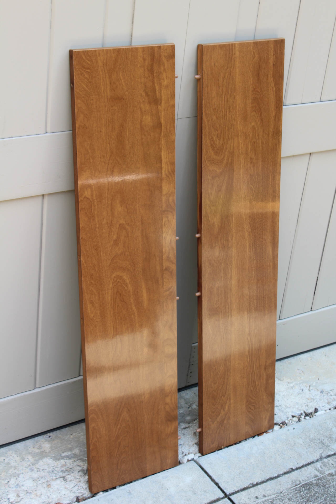 Ethan Allen Wood Veneer Drop Leaf Table and Chairs