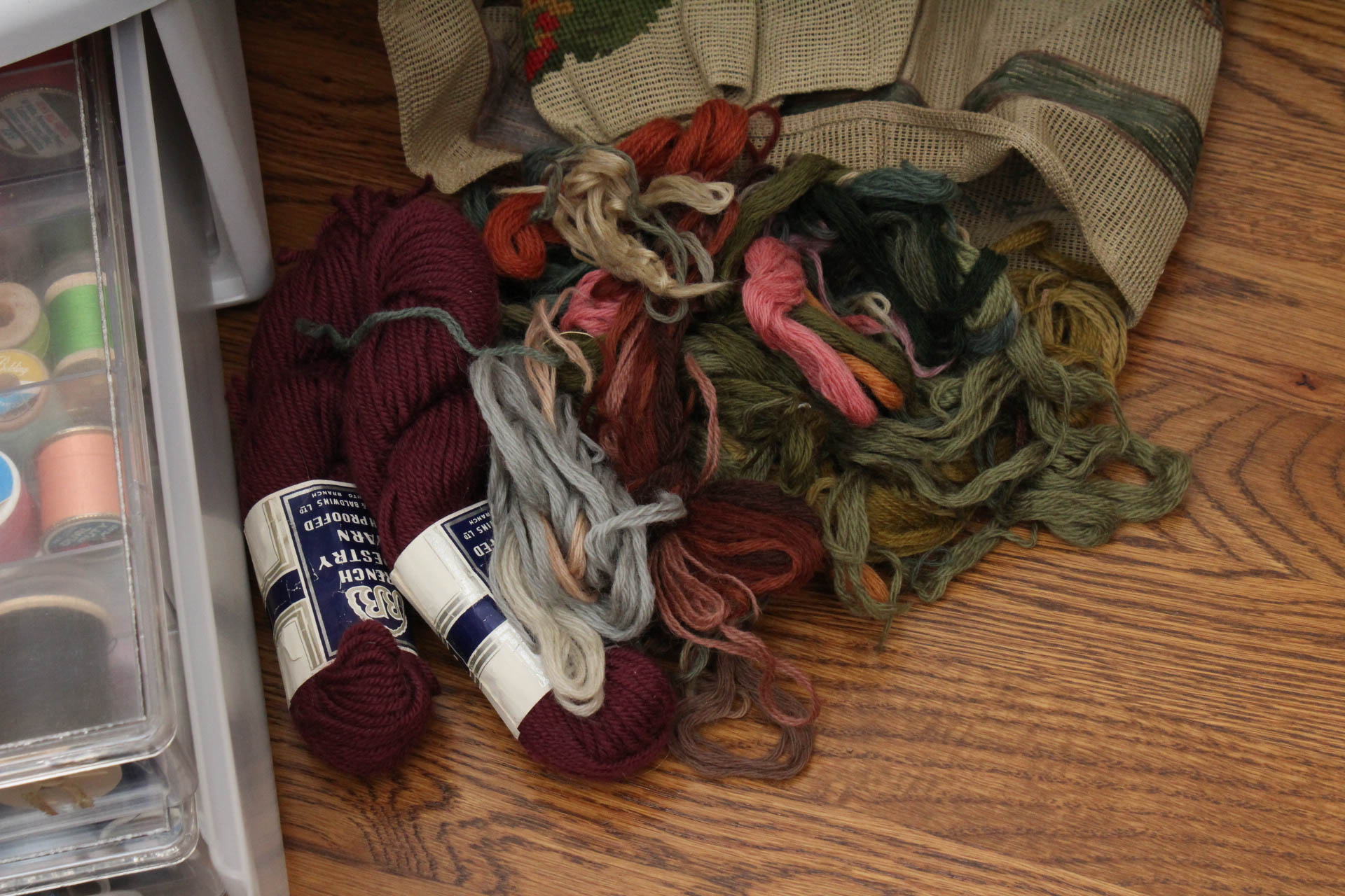 Fabric and Craft Supply Assortment