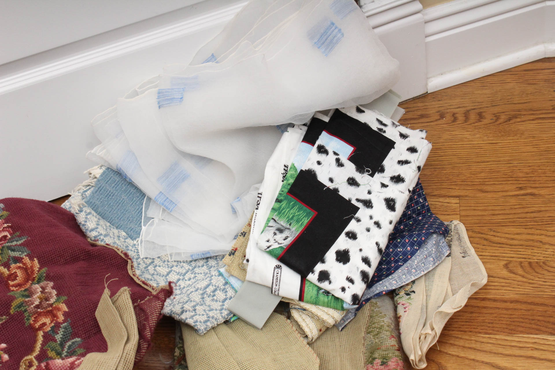 Fabric and Craft Supply Assortment