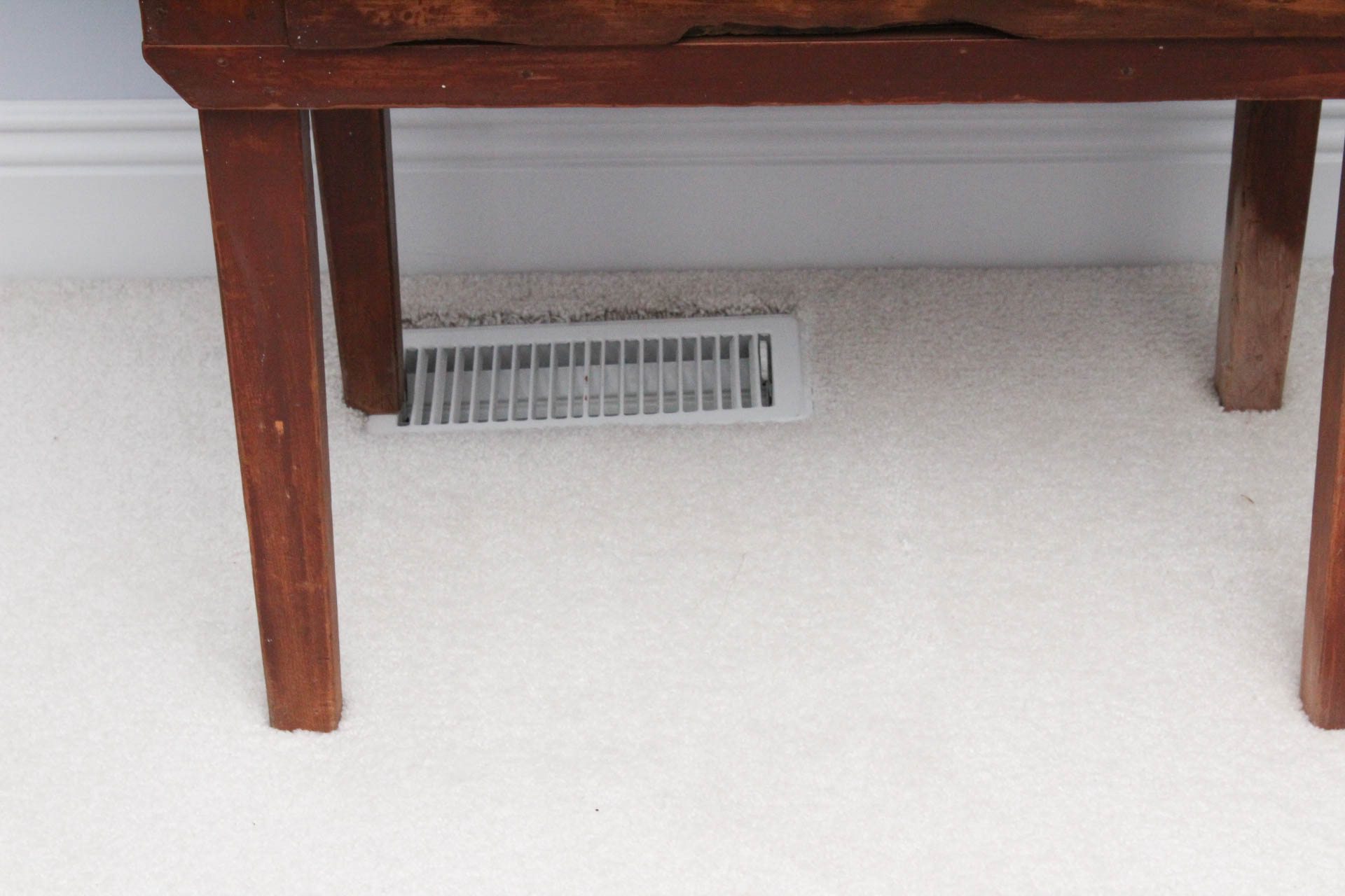 Antique Solid Wood Side Table