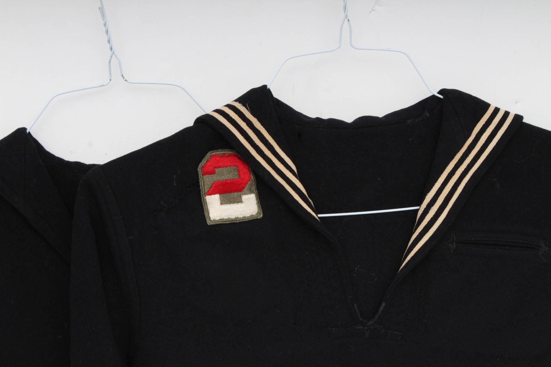 WWII Dress Blue and Undress Blue Navy Service Uniforms