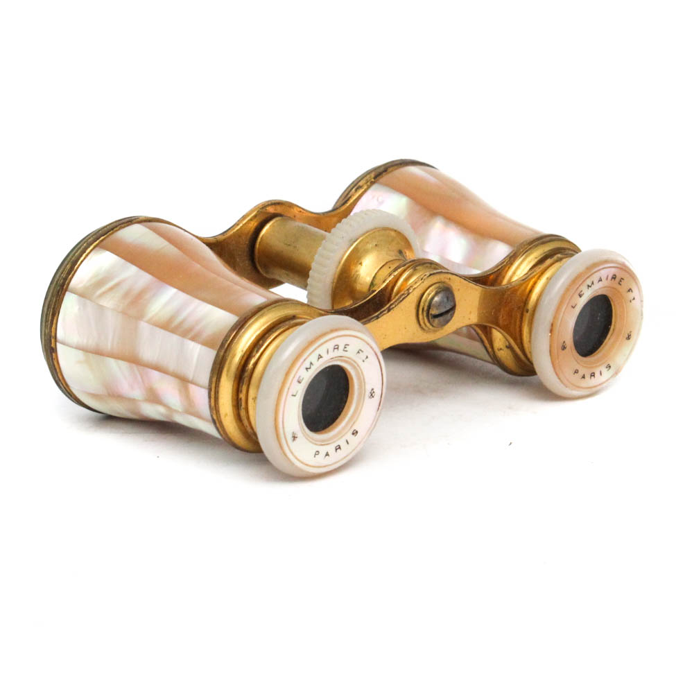 Antique Mother of Pearl Lemaire FI Paris Opera Glasses