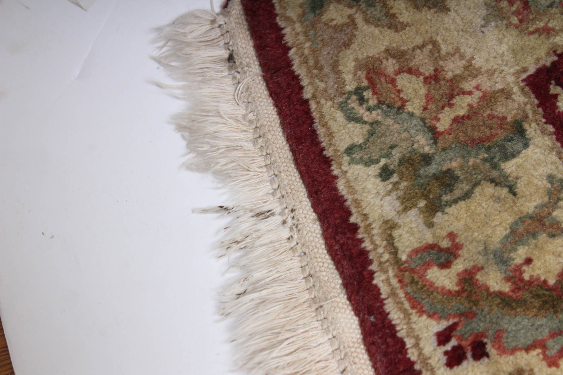 Hand Knotted Persian Tabriz Style Accent Rug