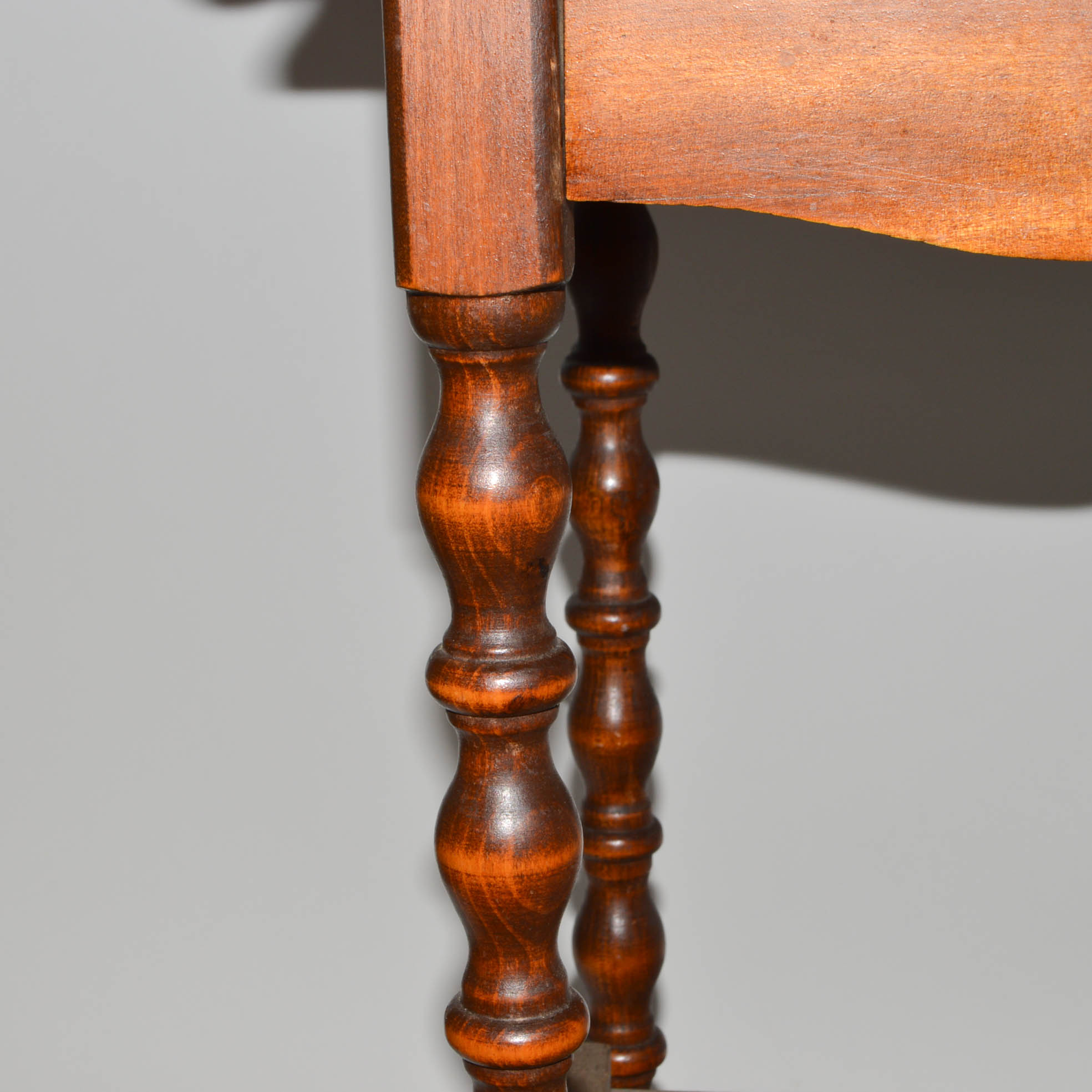 1913 Edison Amberola Phonograph and Cylinders with Side Table