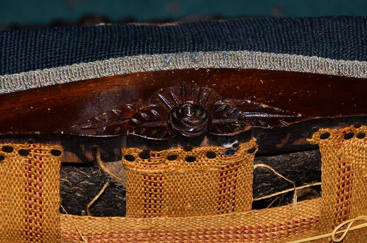 Antique Victorian Rococo Revival Side Chair