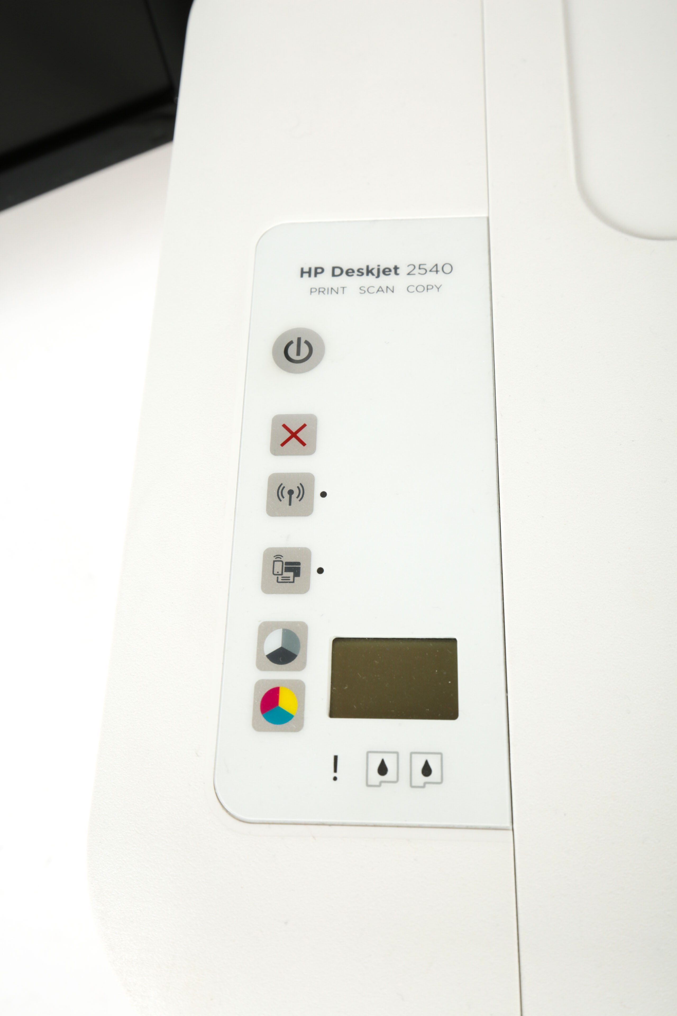 Samsung Computer Monitor and HP Deskjet 2540 Printer