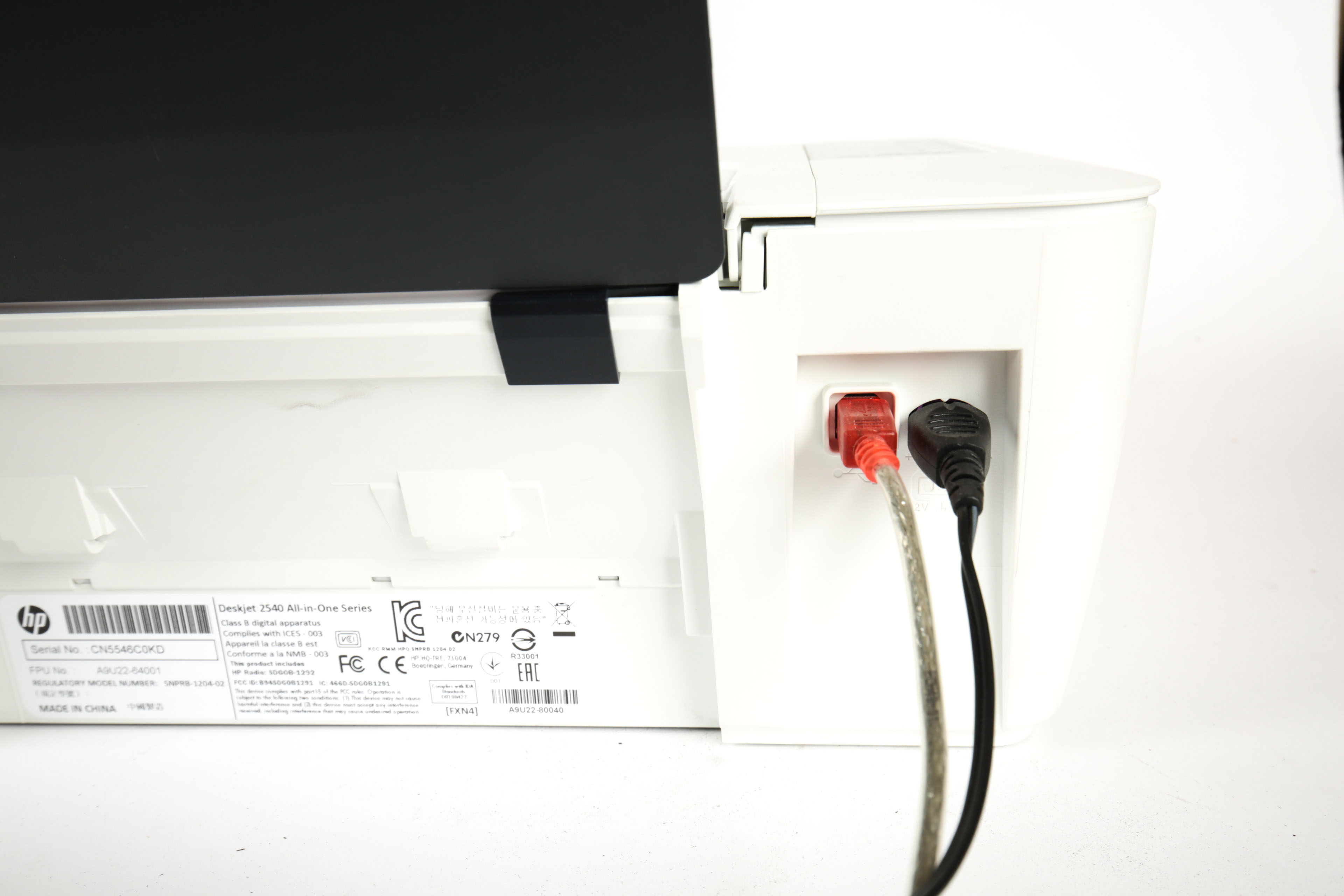 Samsung Computer Monitor and HP Deskjet 2540 Printer