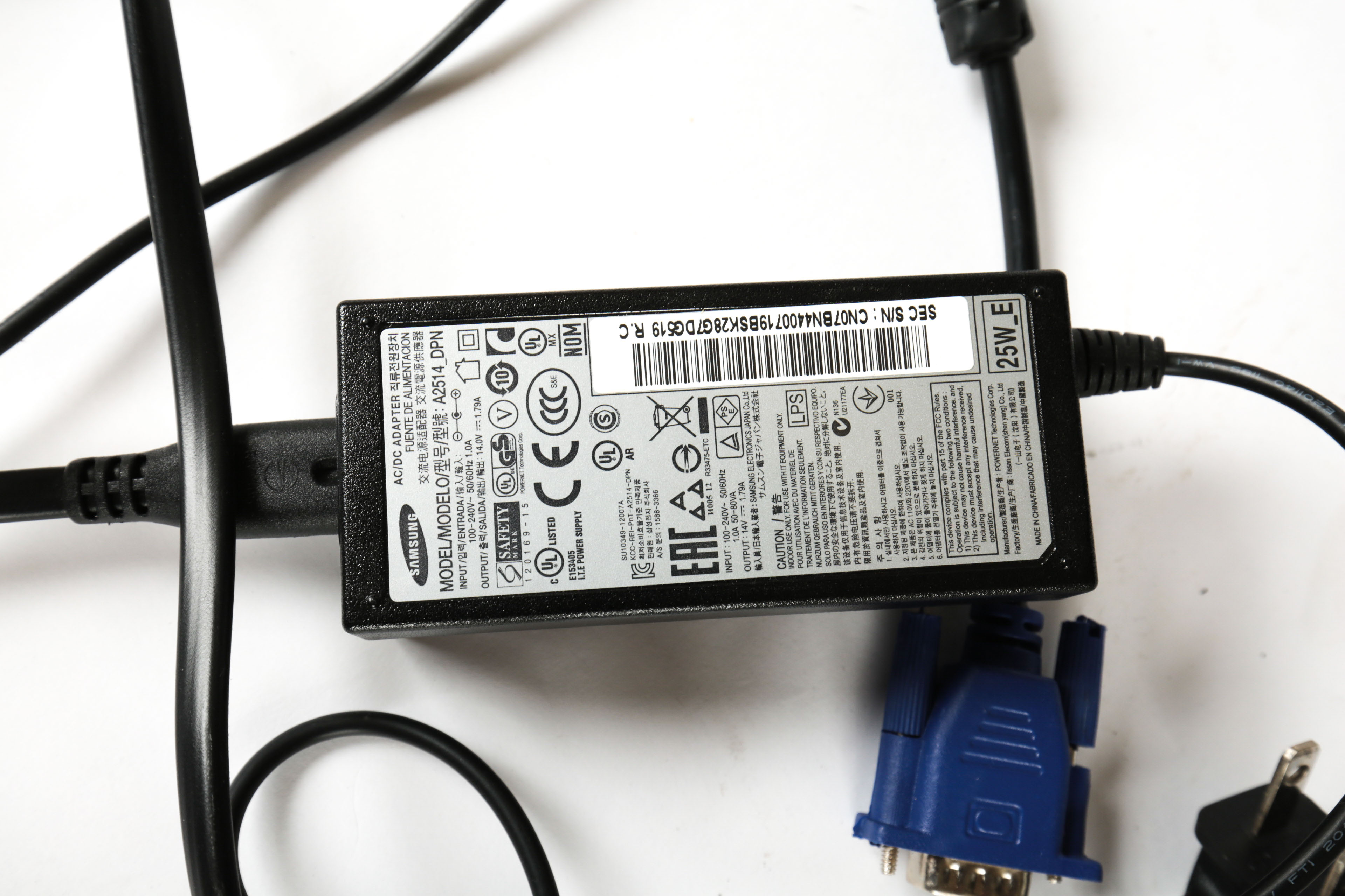 Samsung Computer Monitor and HP Deskjet 2540 Printer