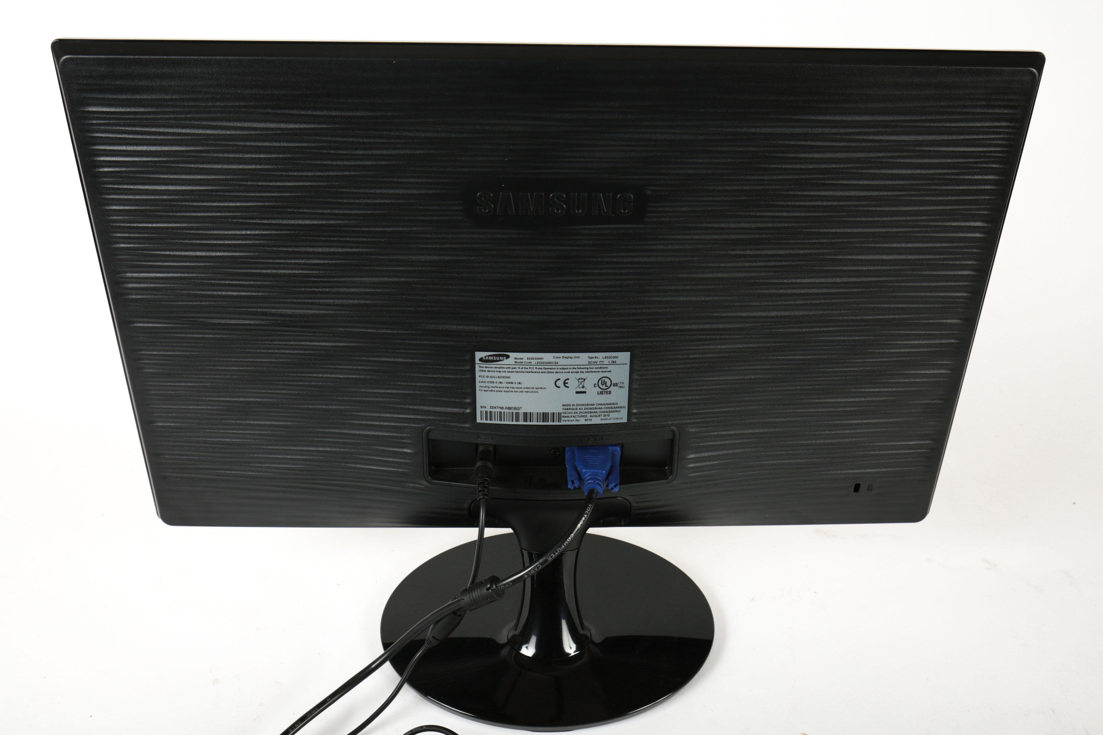 Samsung Computer Monitor and HP Deskjet 2540 Printer