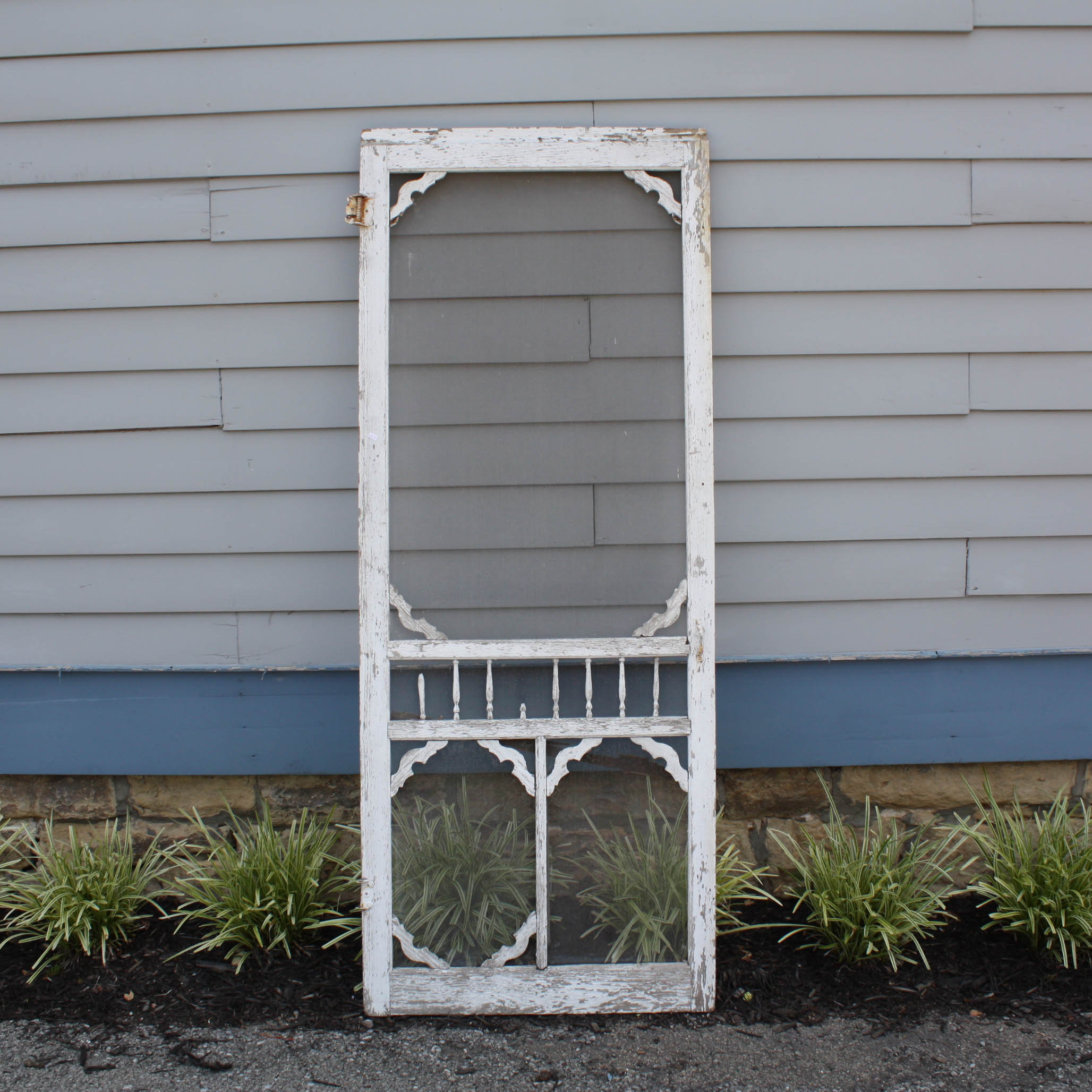 Victorian Style Wooden Screen Door