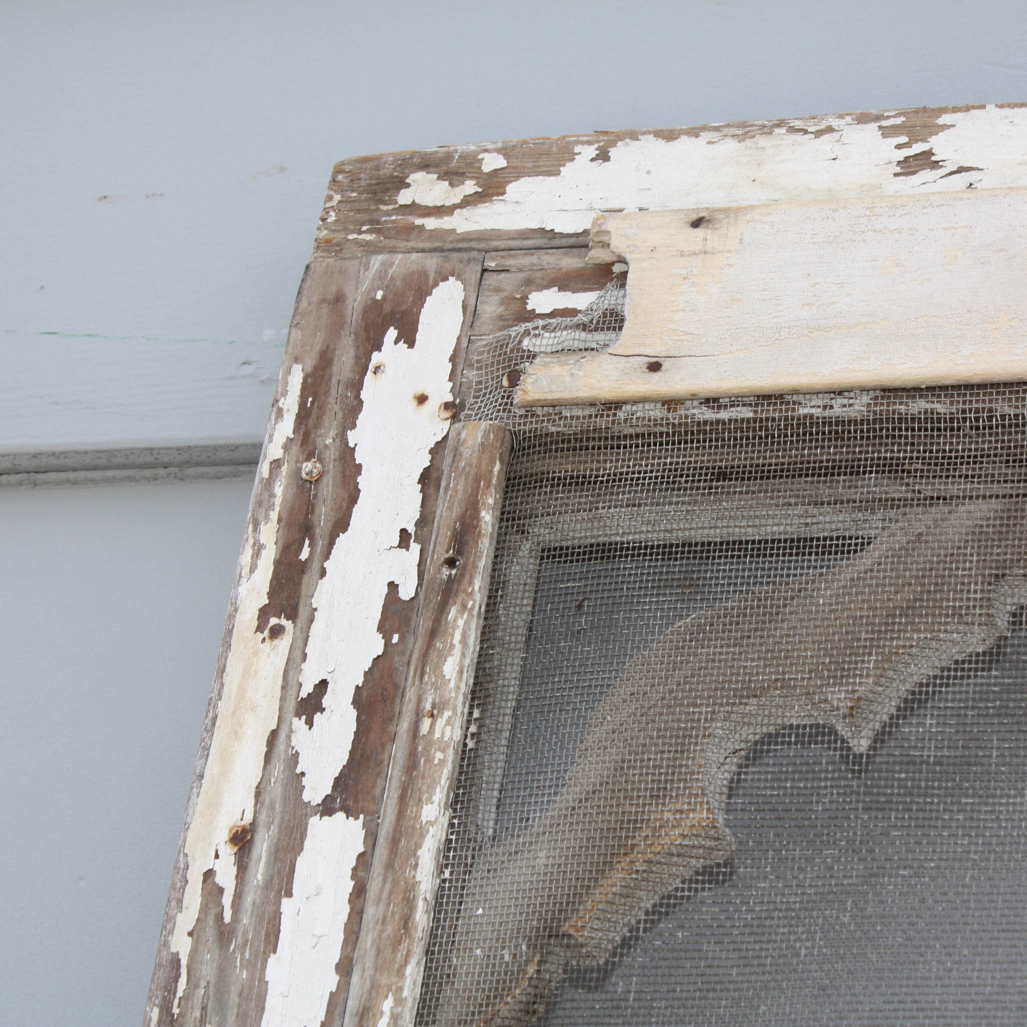 Victorian Style Wooden Screen Door