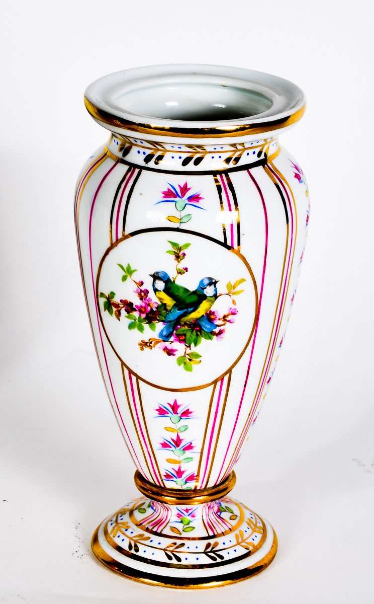 Pair of Antique Danico Urns