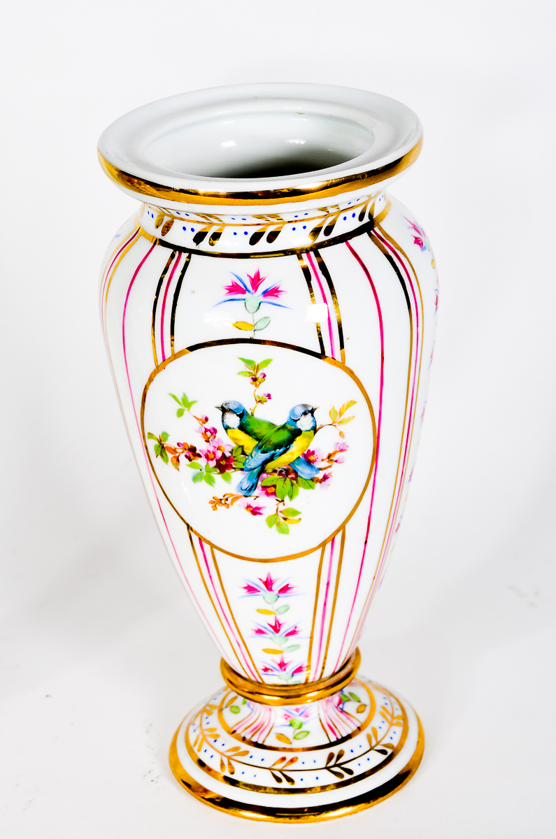 Pair of Antique Danico Urns