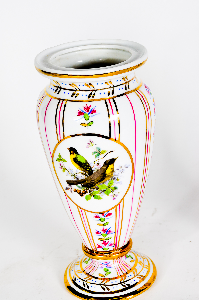 Pair of Antique Danico Urns