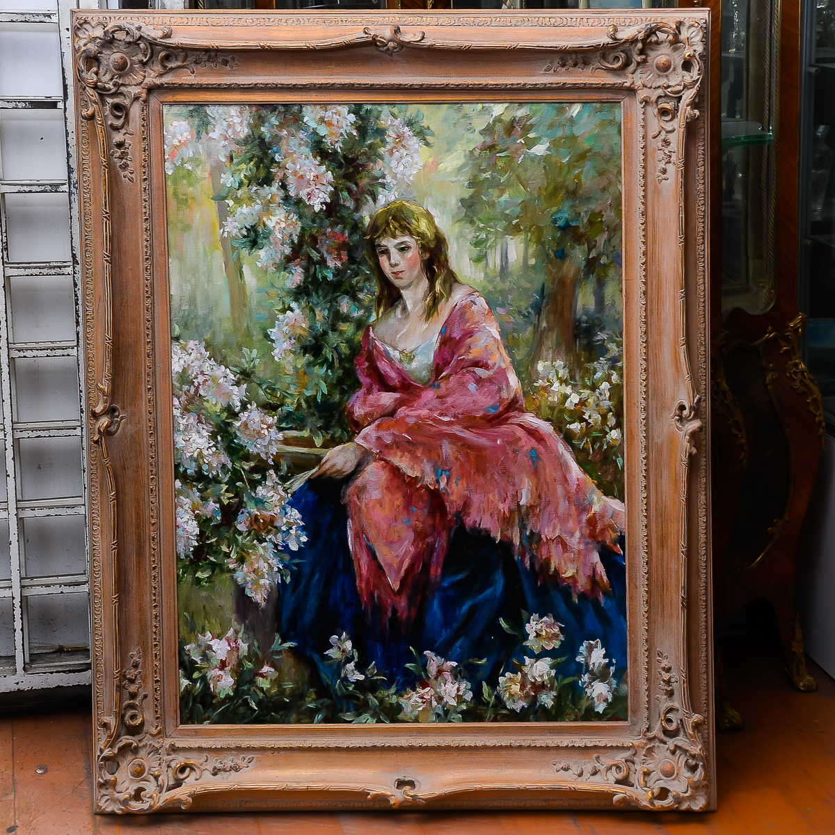 Impressionist Style Oil Painting on Canvas